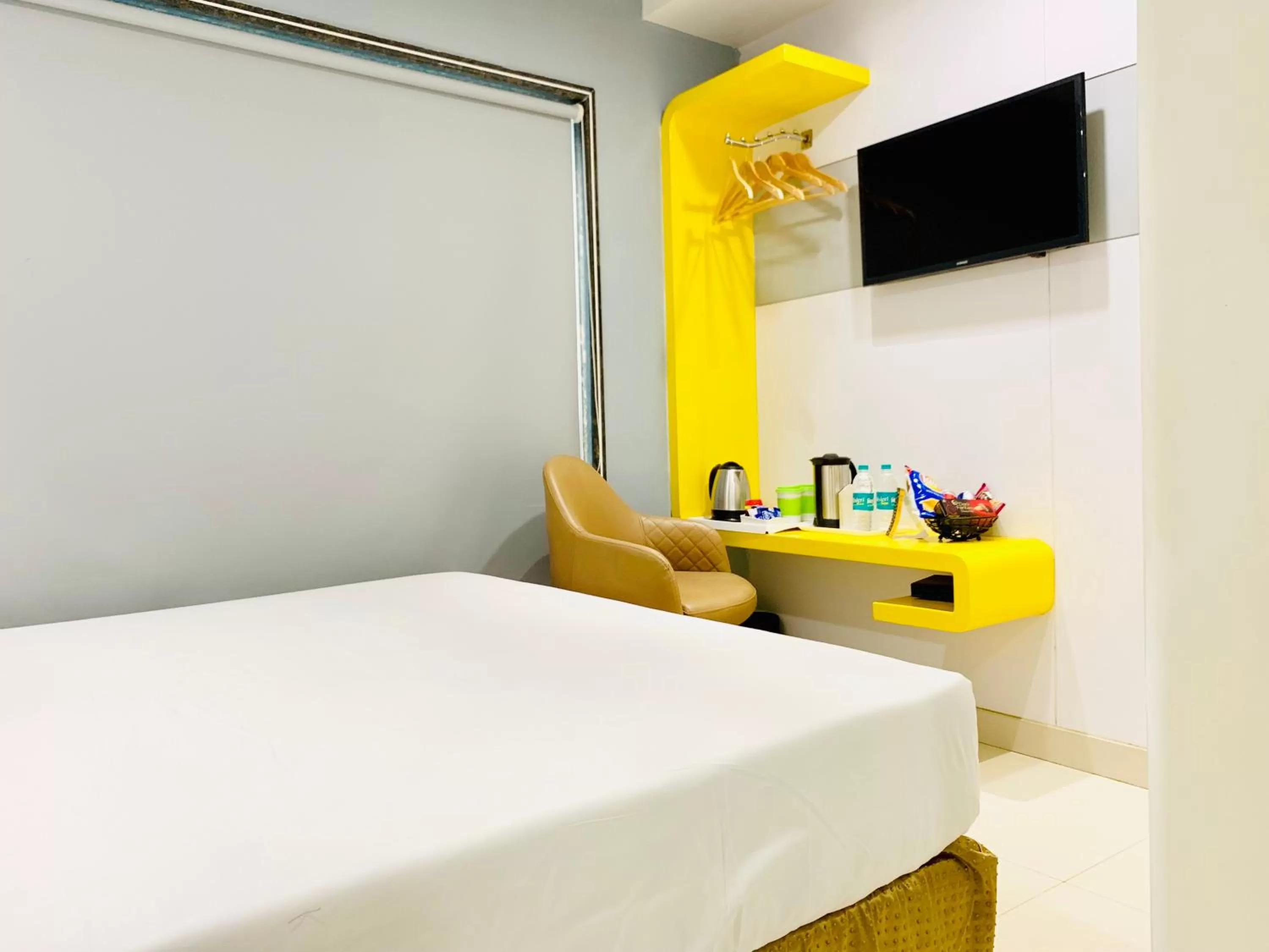 Communal lounge/ TV room, Bed in City Empire - New Delhi Railway Station, Near Connaught Place