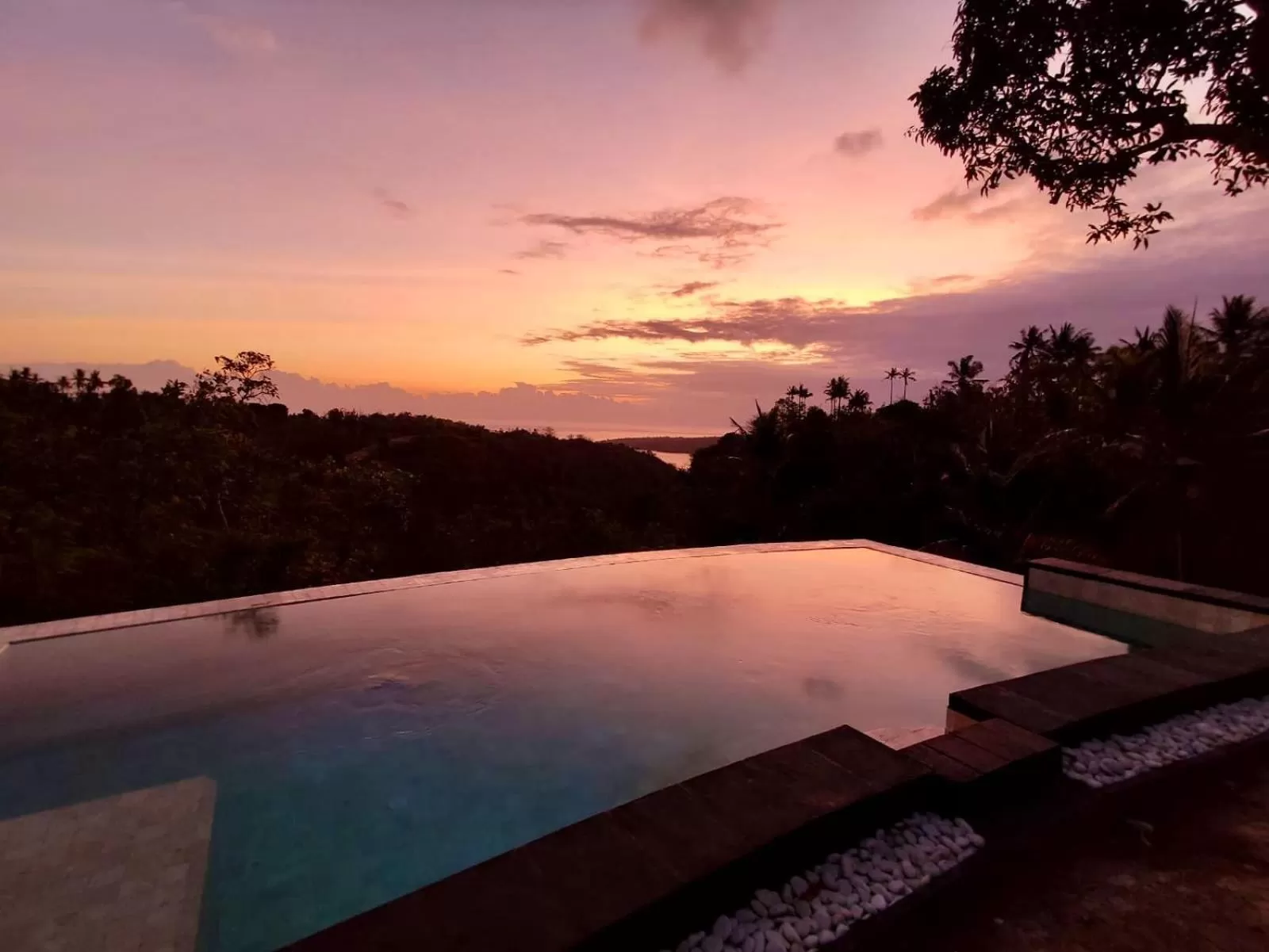 Sunset in Tanah Damai Hotel