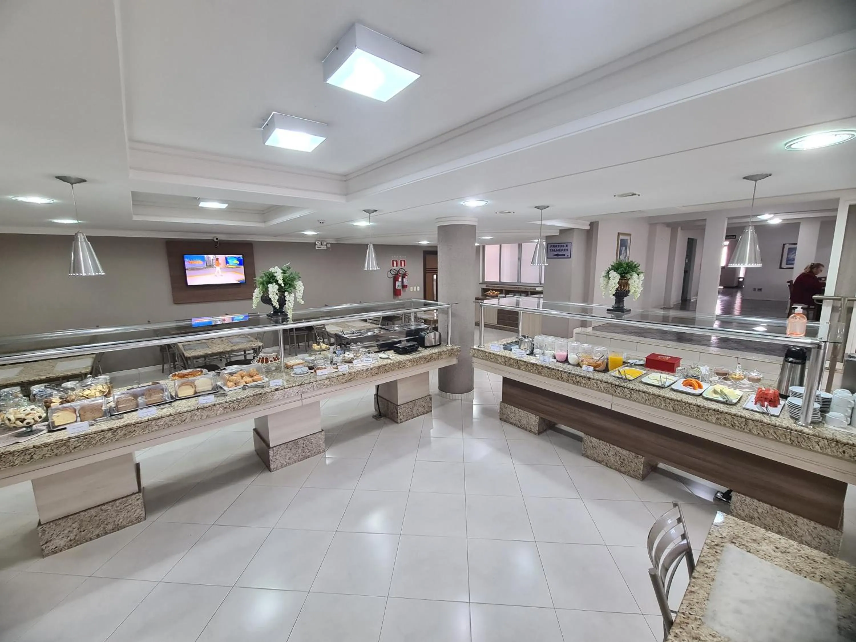 Buffet breakfast in San Marino Palace Hotel