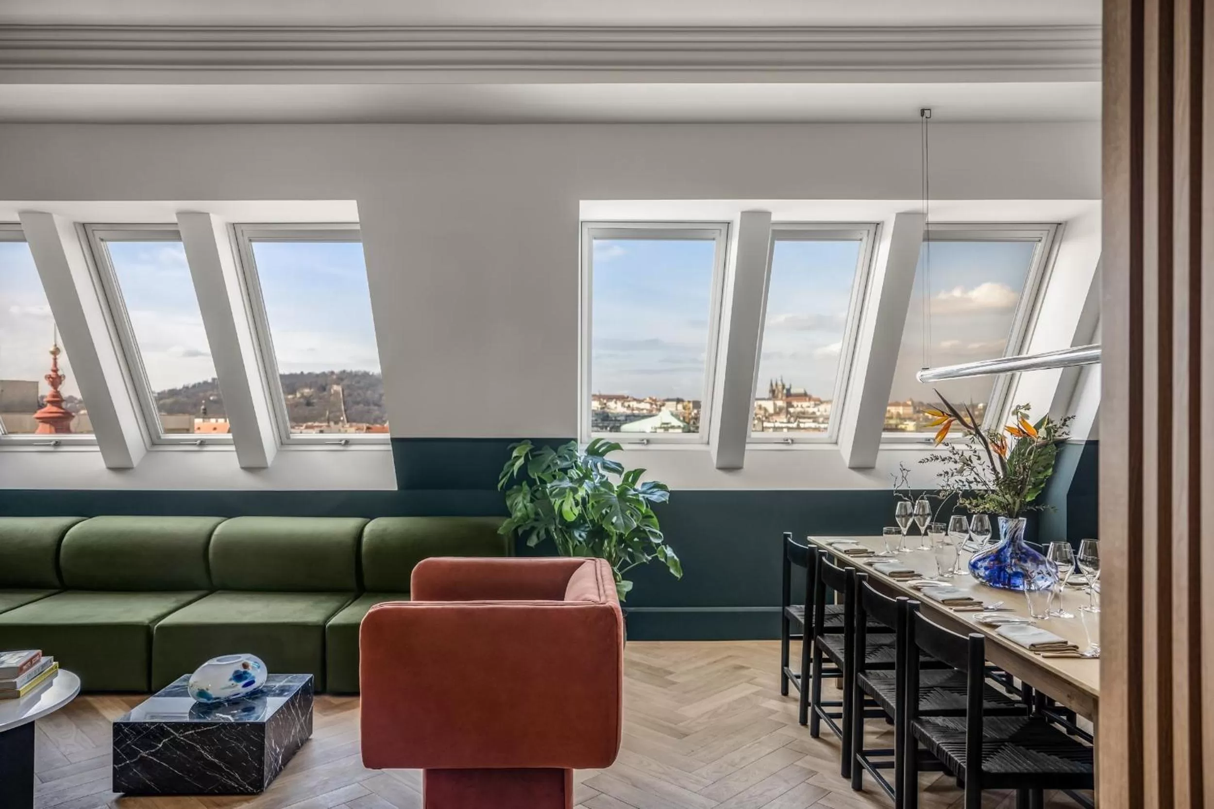 Living room in Almanac X Alcron Prague