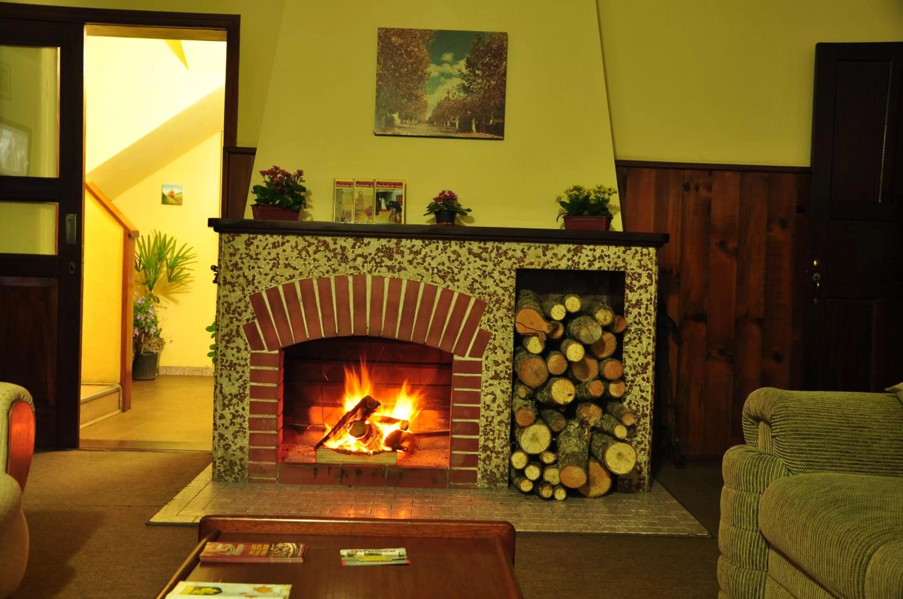 Communal lounge/ TV room, Seating Area in Pousada Curumi