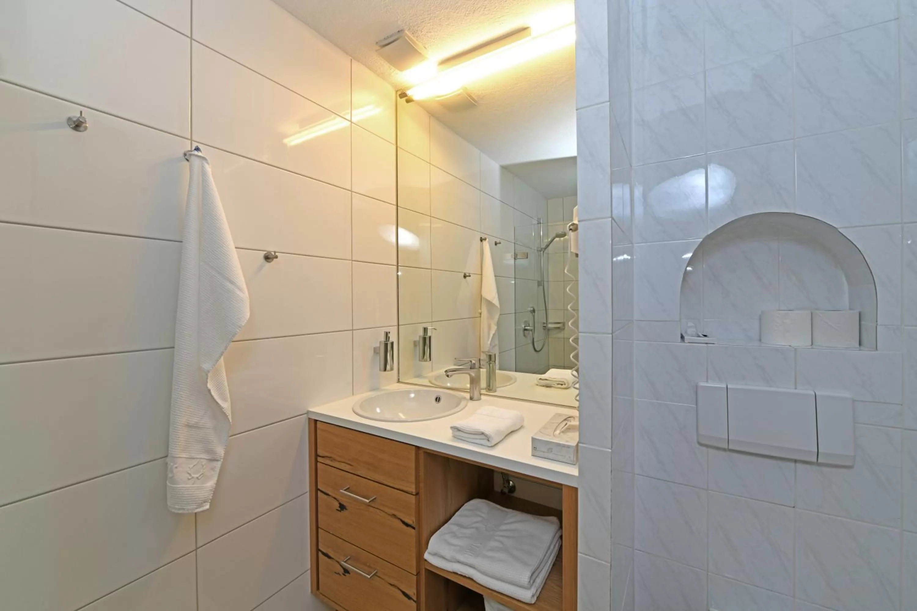 Bathroom in Hotel St Hubertus