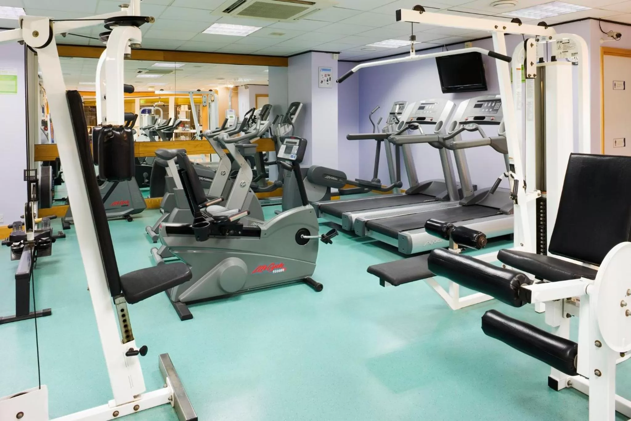 Fitness centre/facilities in Holiday Inn Rochester-Chatham by IHG
