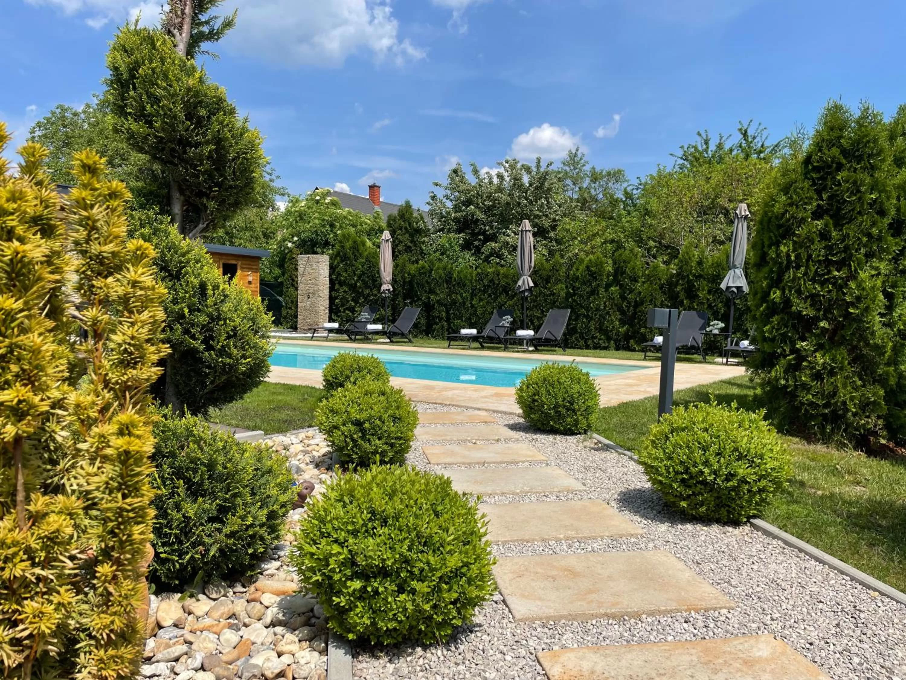 Swimming Pool in Villa Aruba & Private SPA Suites