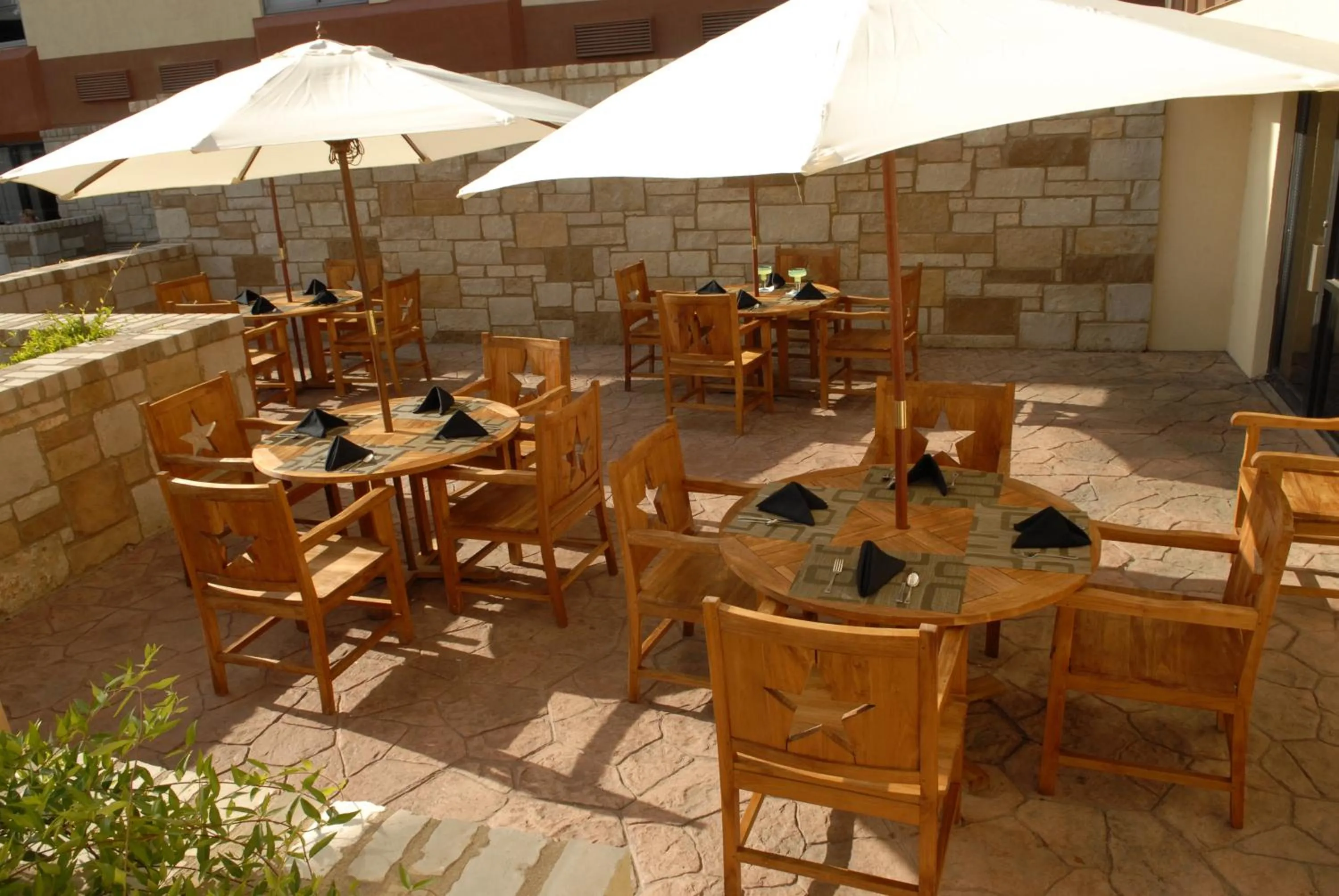 Patio in Wyndham Garden Hotel Austin