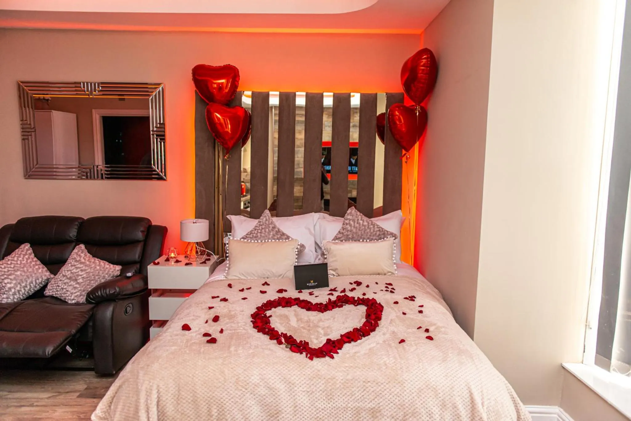 Bed in Meridian Serviced Apartments