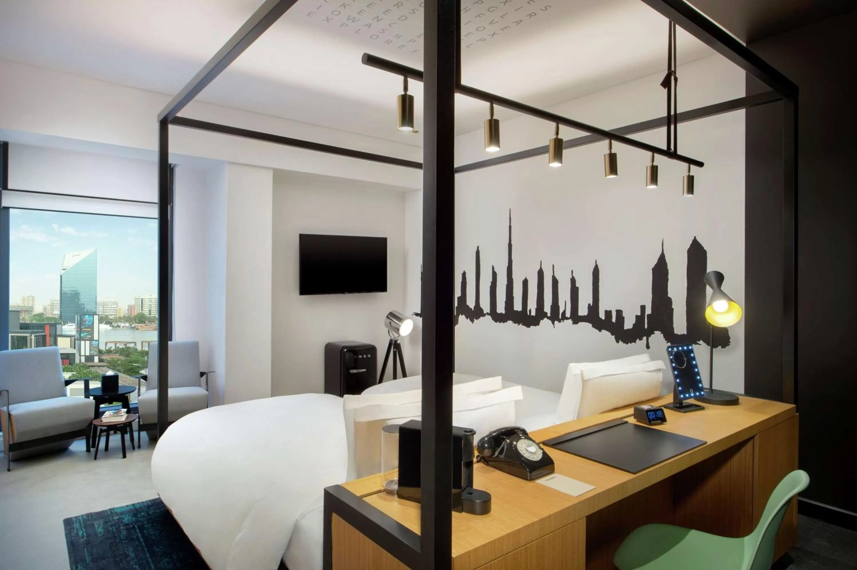 Bed in Canopy by Hilton Dubai Al Seef