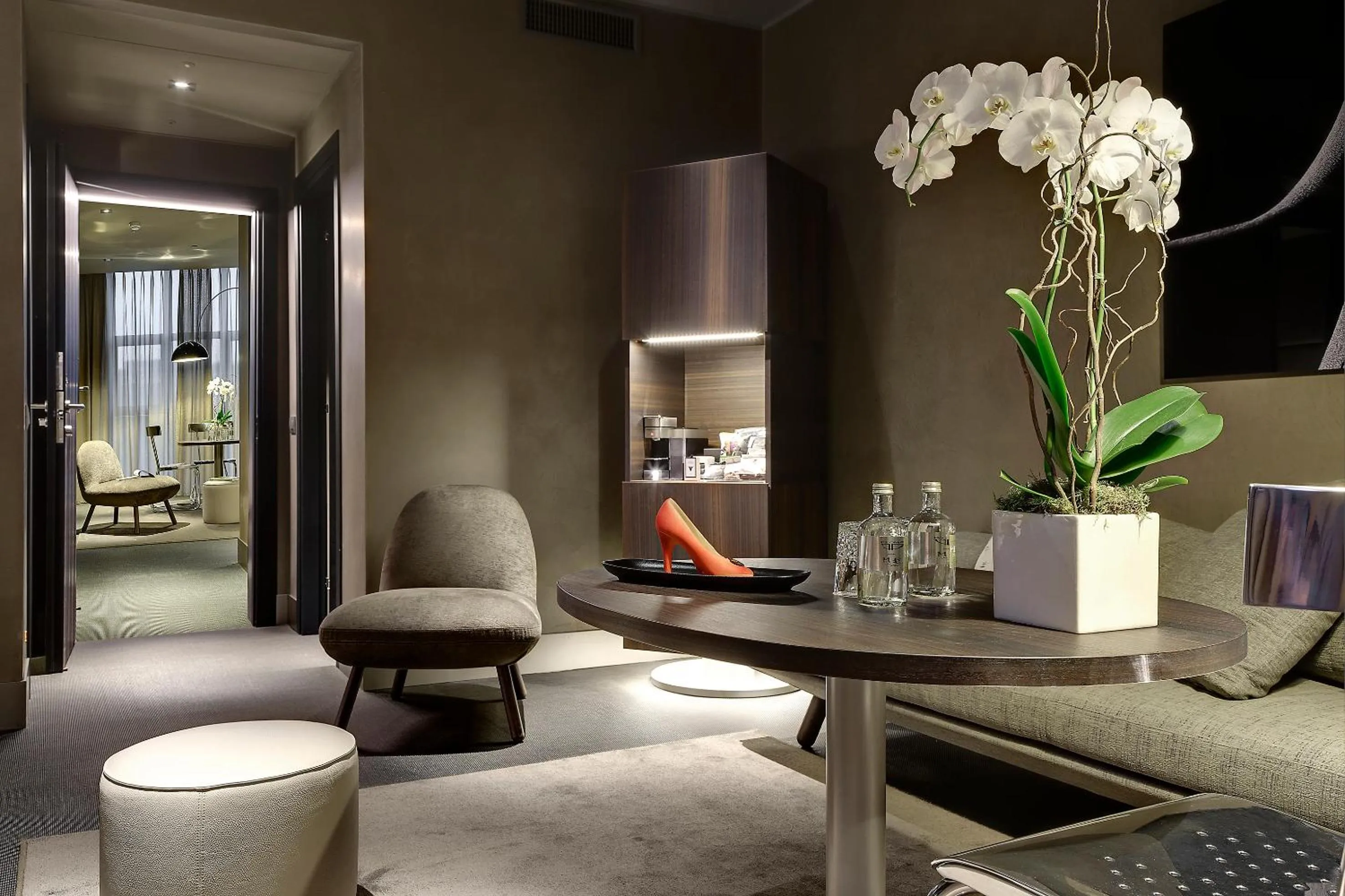 Living room in ME Milan Il Duca