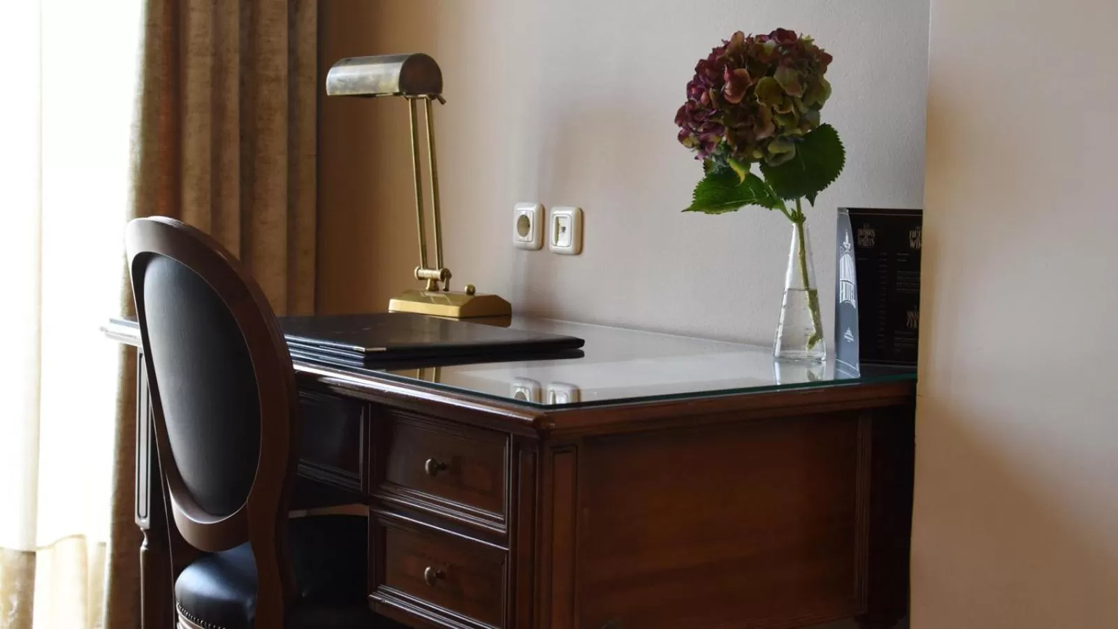 Seating area in Dionisos Hotel