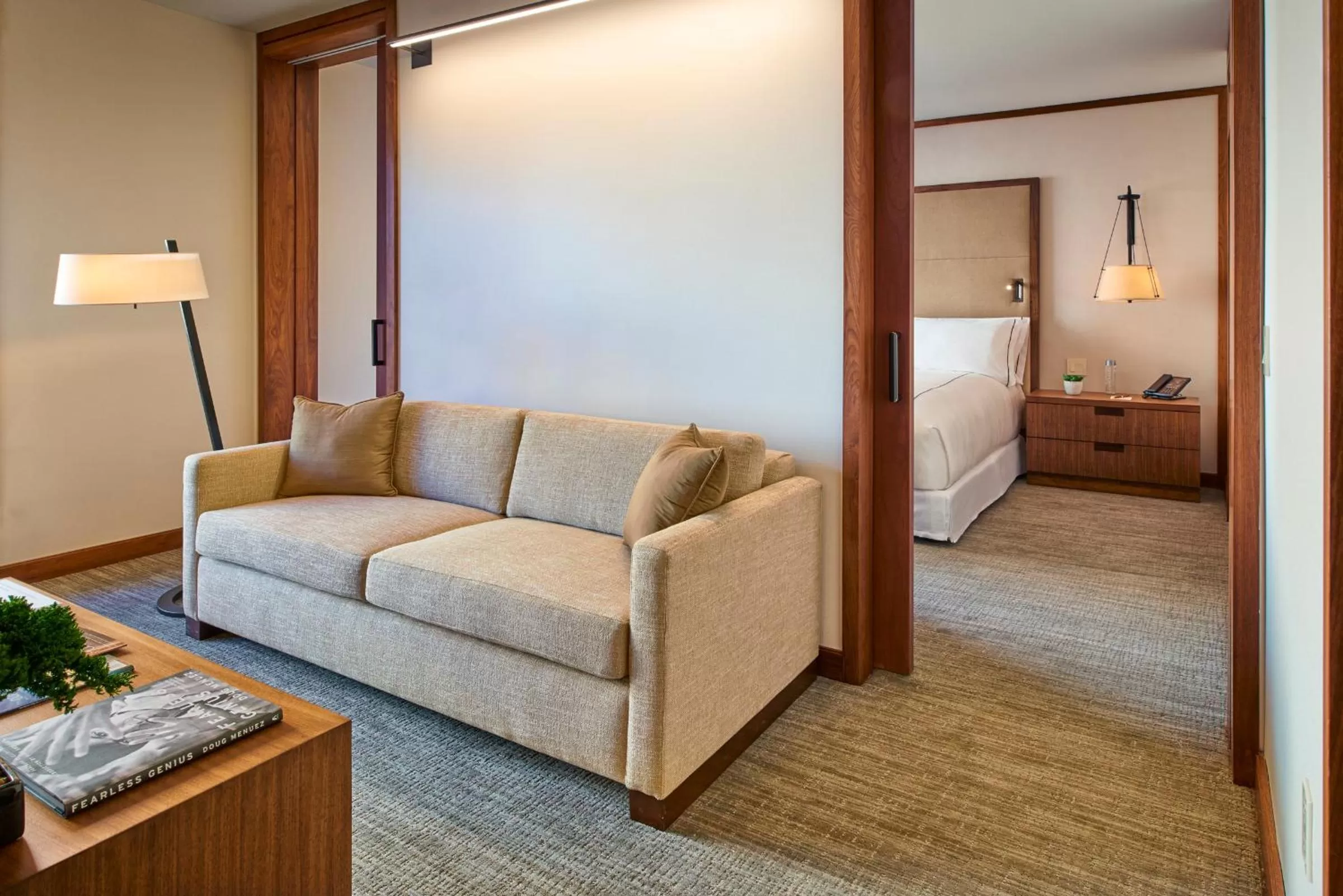 Living room in The Clement Hotel