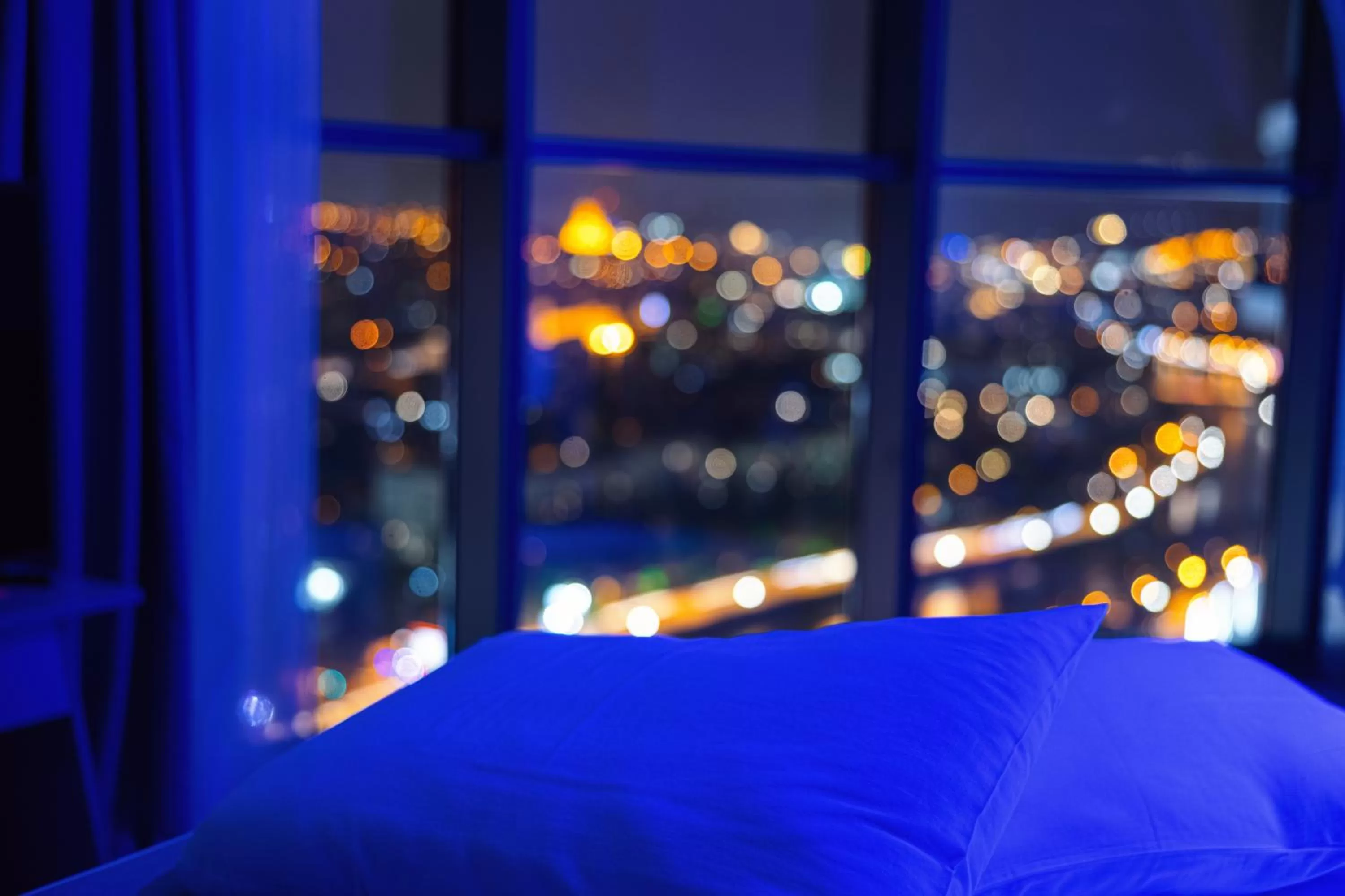 Night, Bed in Meta Business Hotel By King David