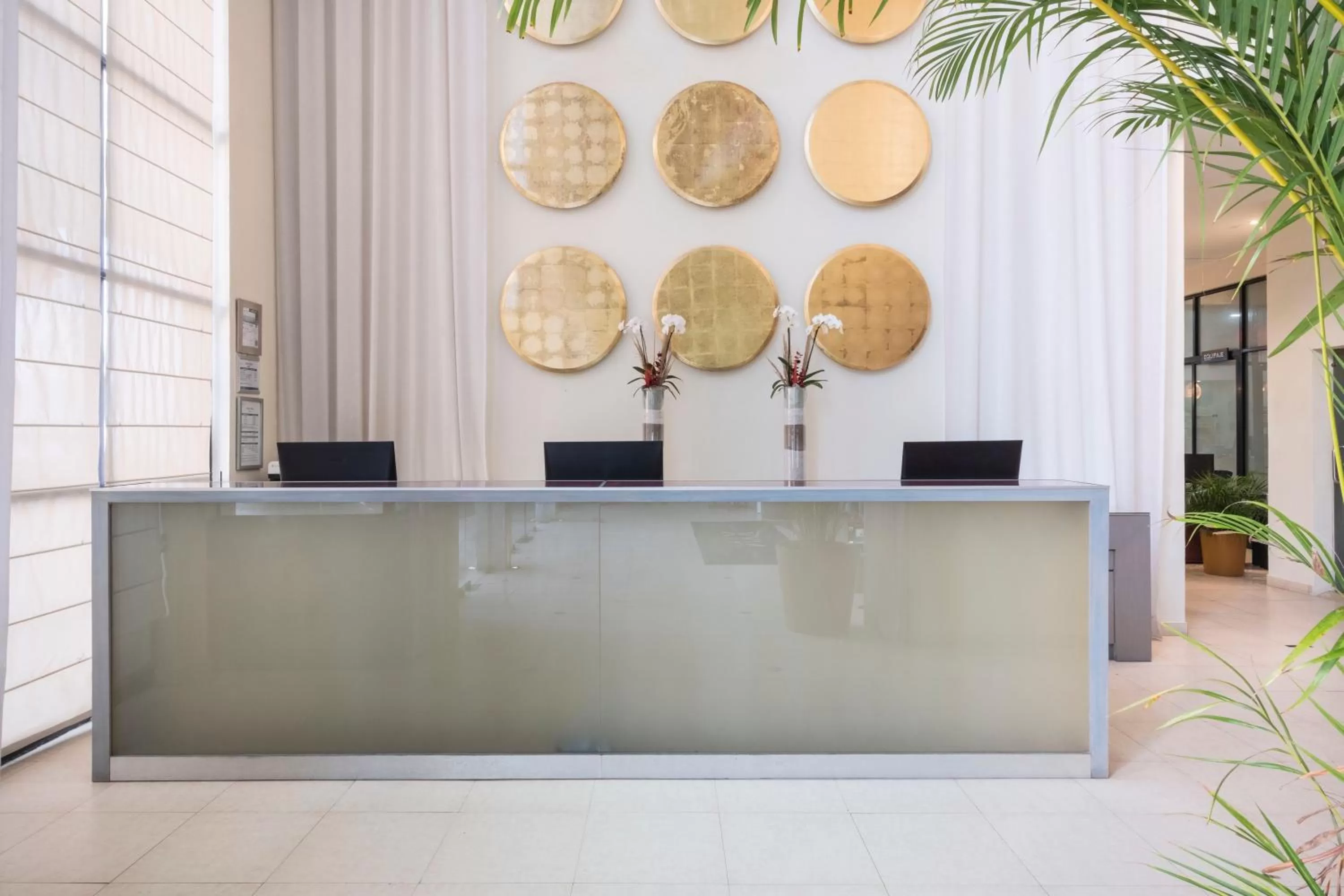 Lobby or reception in Hotel NYX Cancun