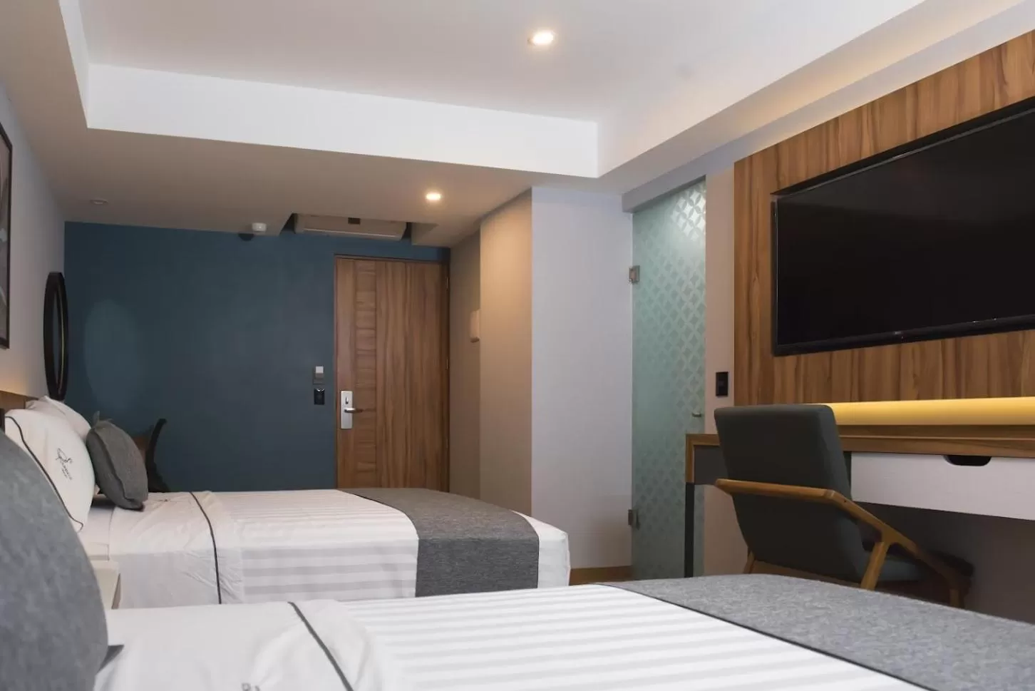 Bed in Hotel Flamencos Centro Histórico