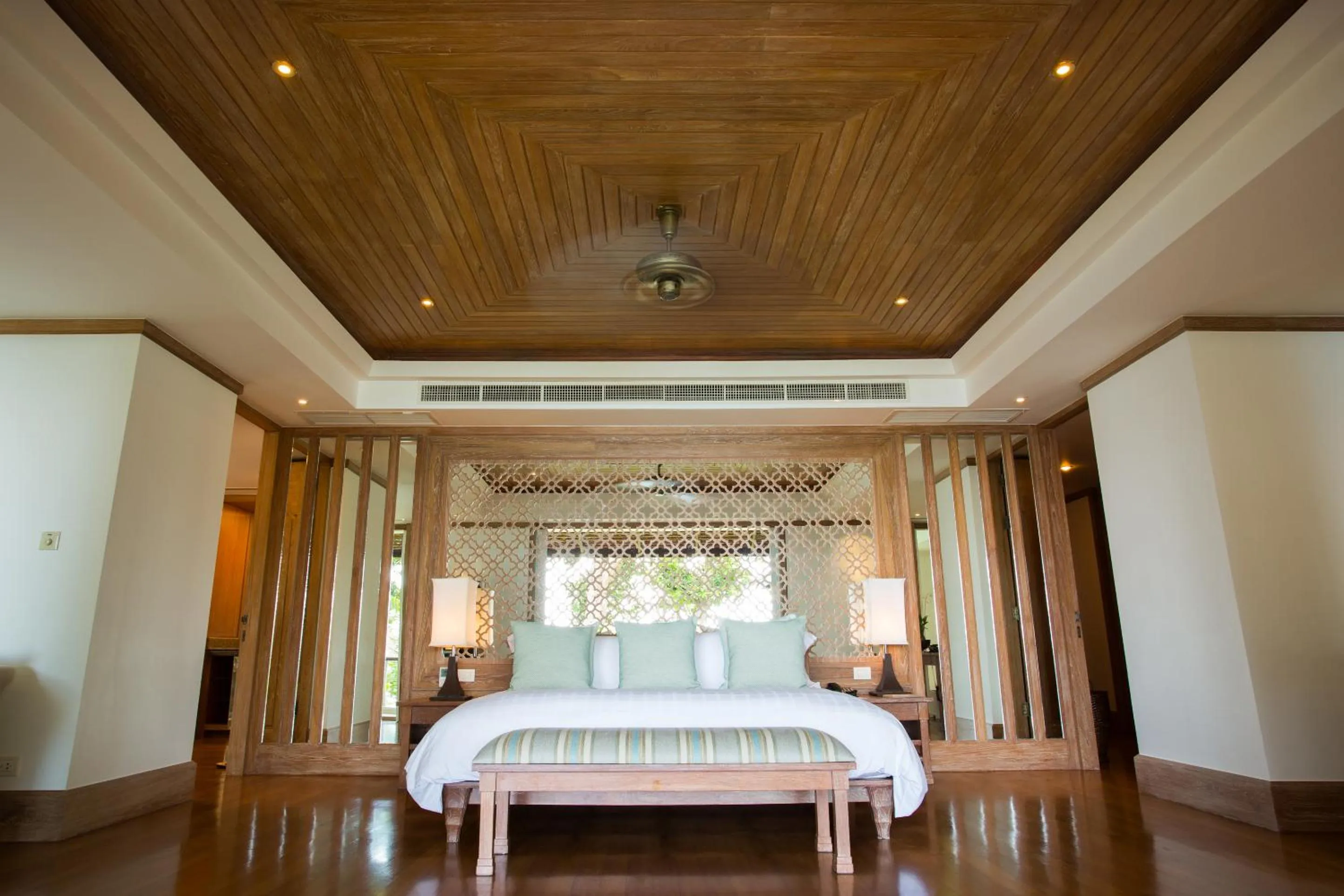 Bedroom, Bed in Trisara Villas & Residences Phuket