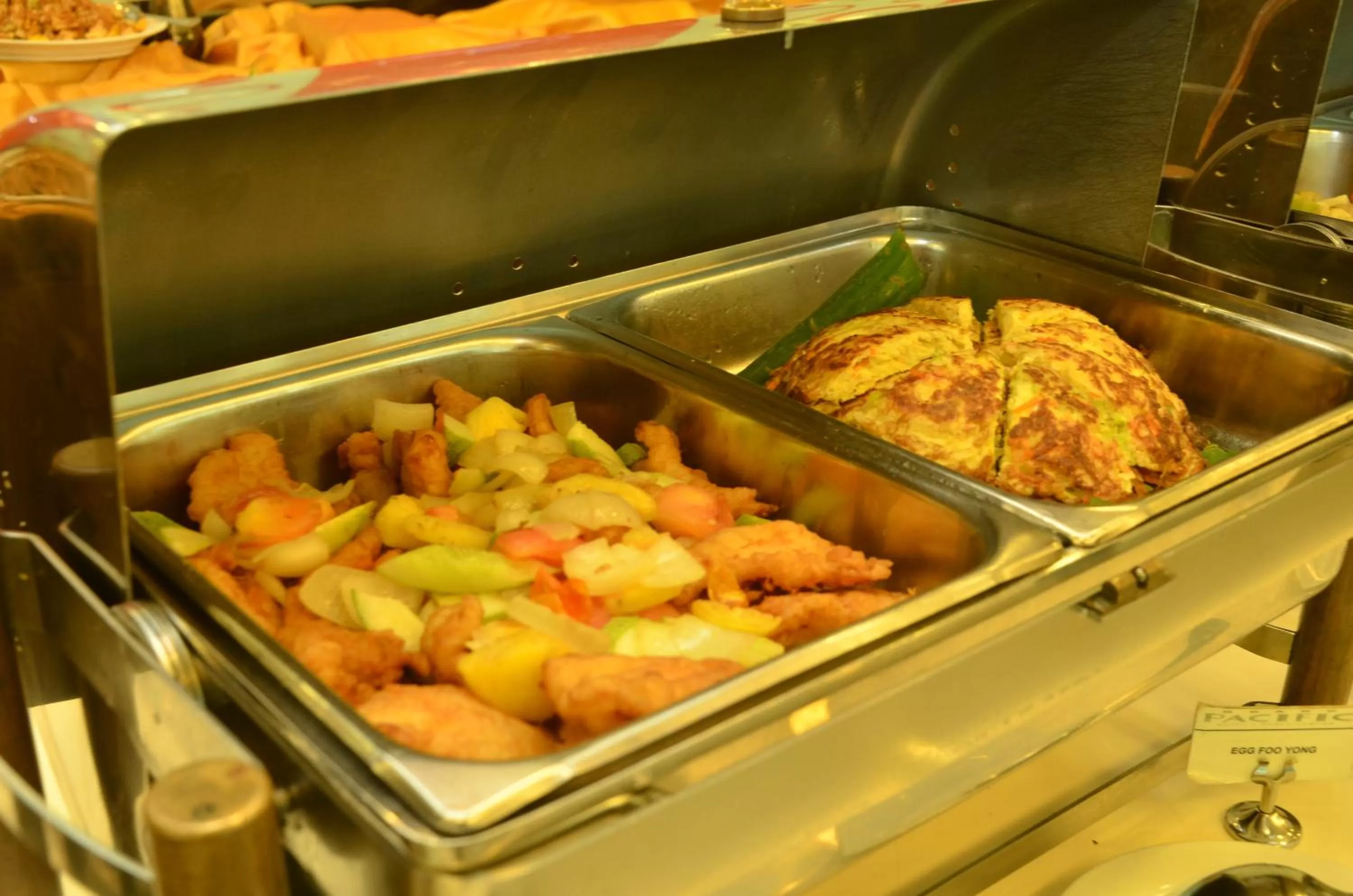 Food close-up in Grand Pacific Hotel PWTC