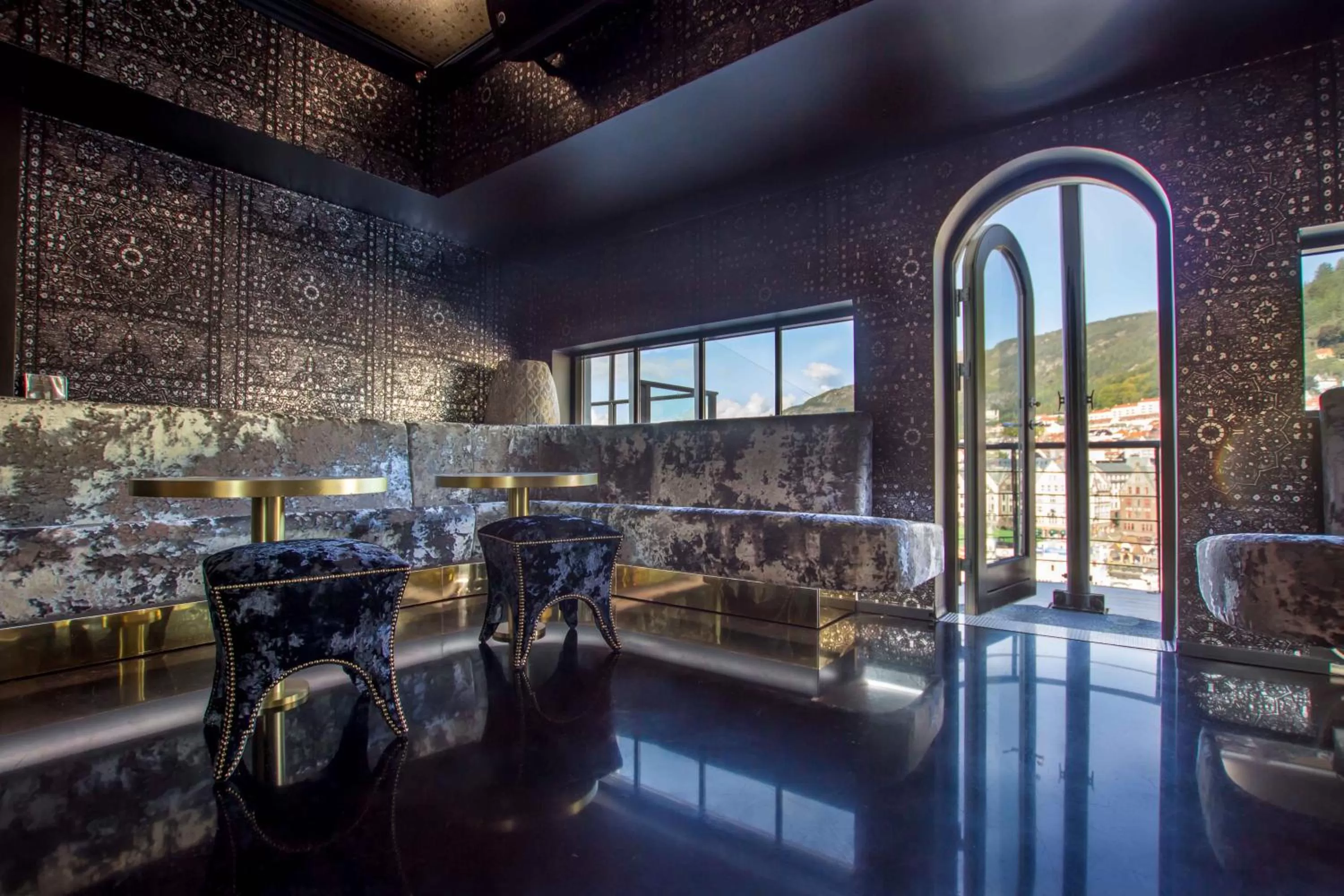 Lounge or bar in Magic Hotel & Apartments Kløverhuset