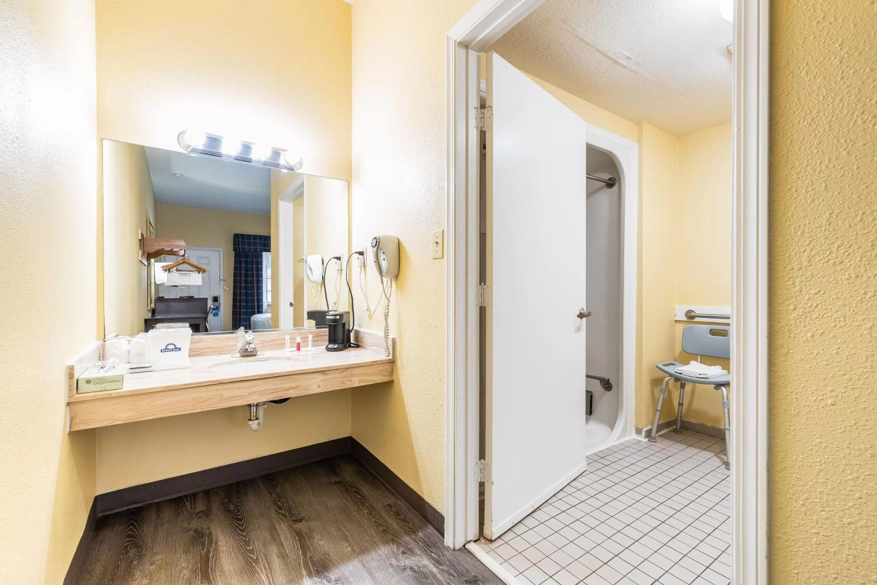 Bathroom in Days Inn by Wyndham Federal Way