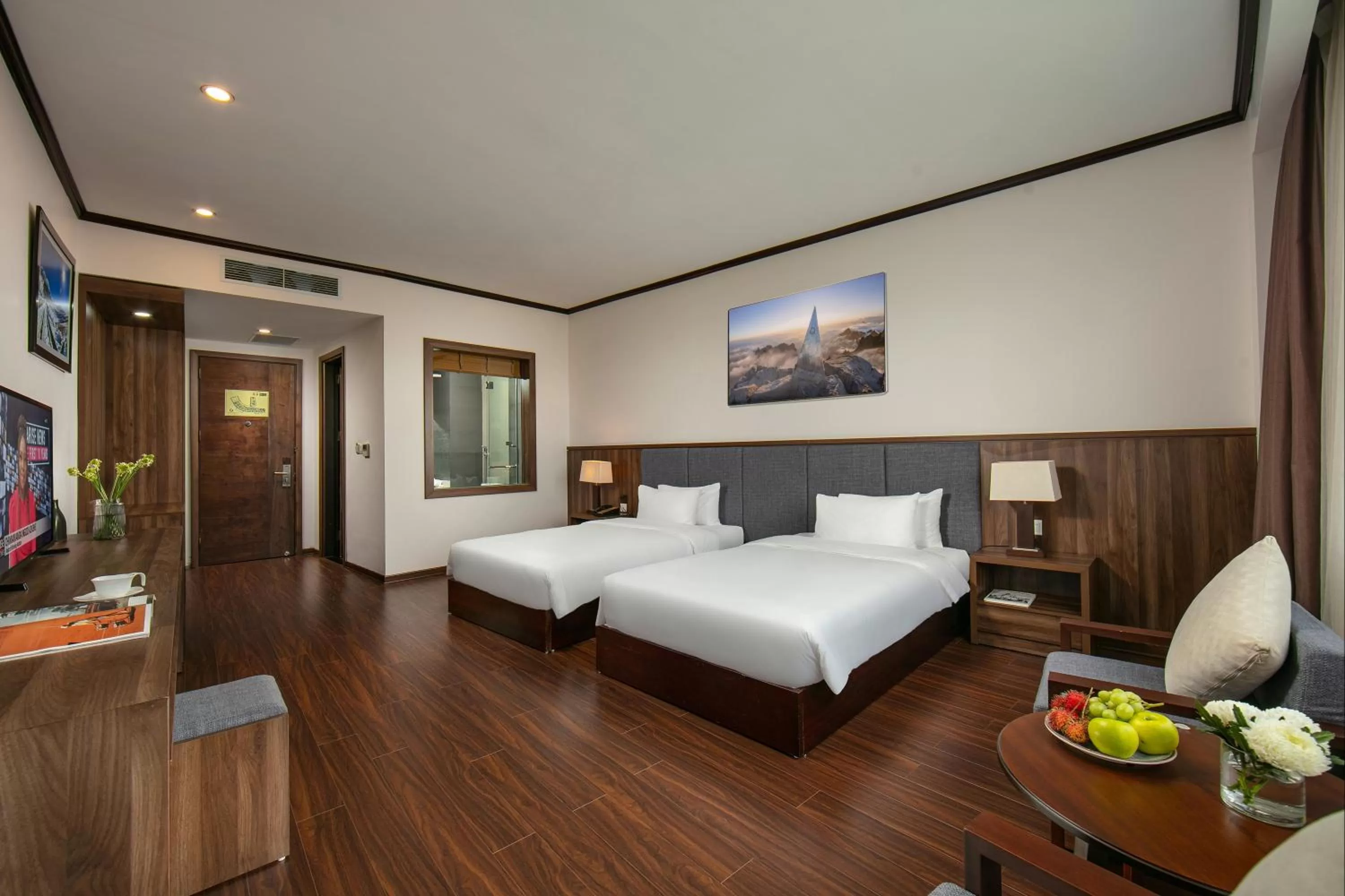 Bedroom, Bed in Lao Cai Star Hotel