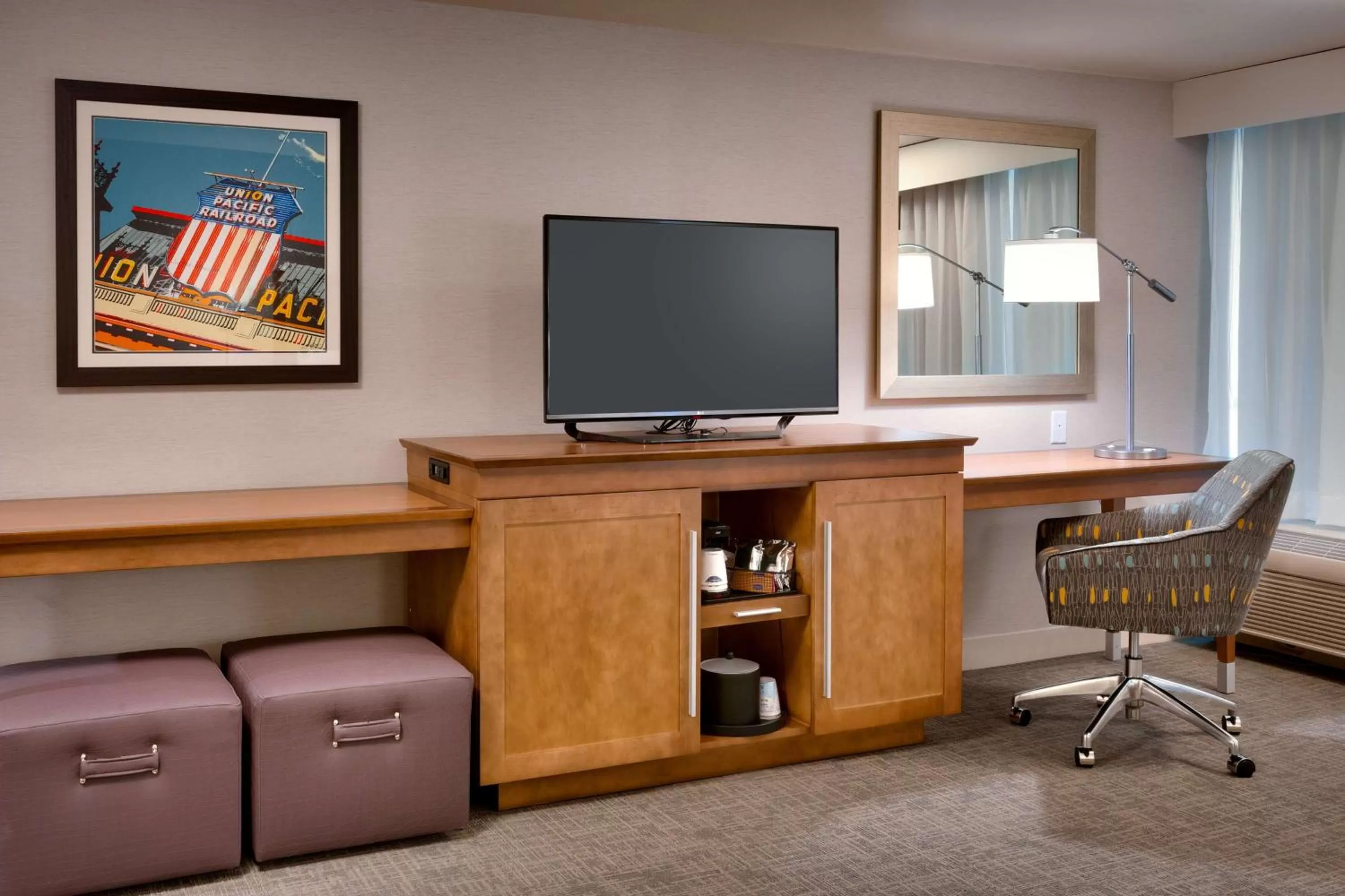 Bedroom in Hampton Inn Salt Lake City Downtown