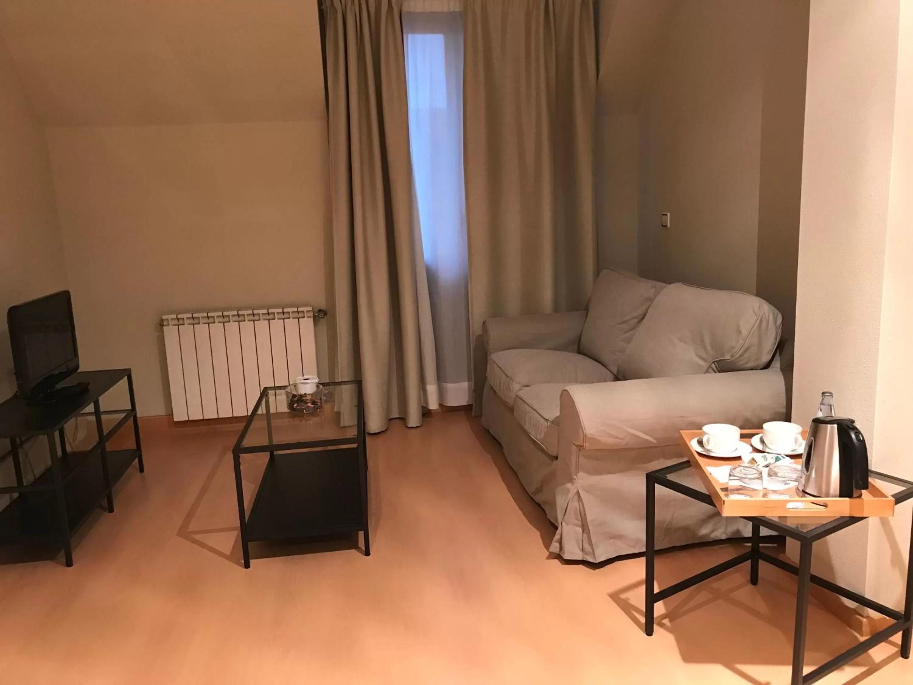 Living room in Hotel Alda Castelao