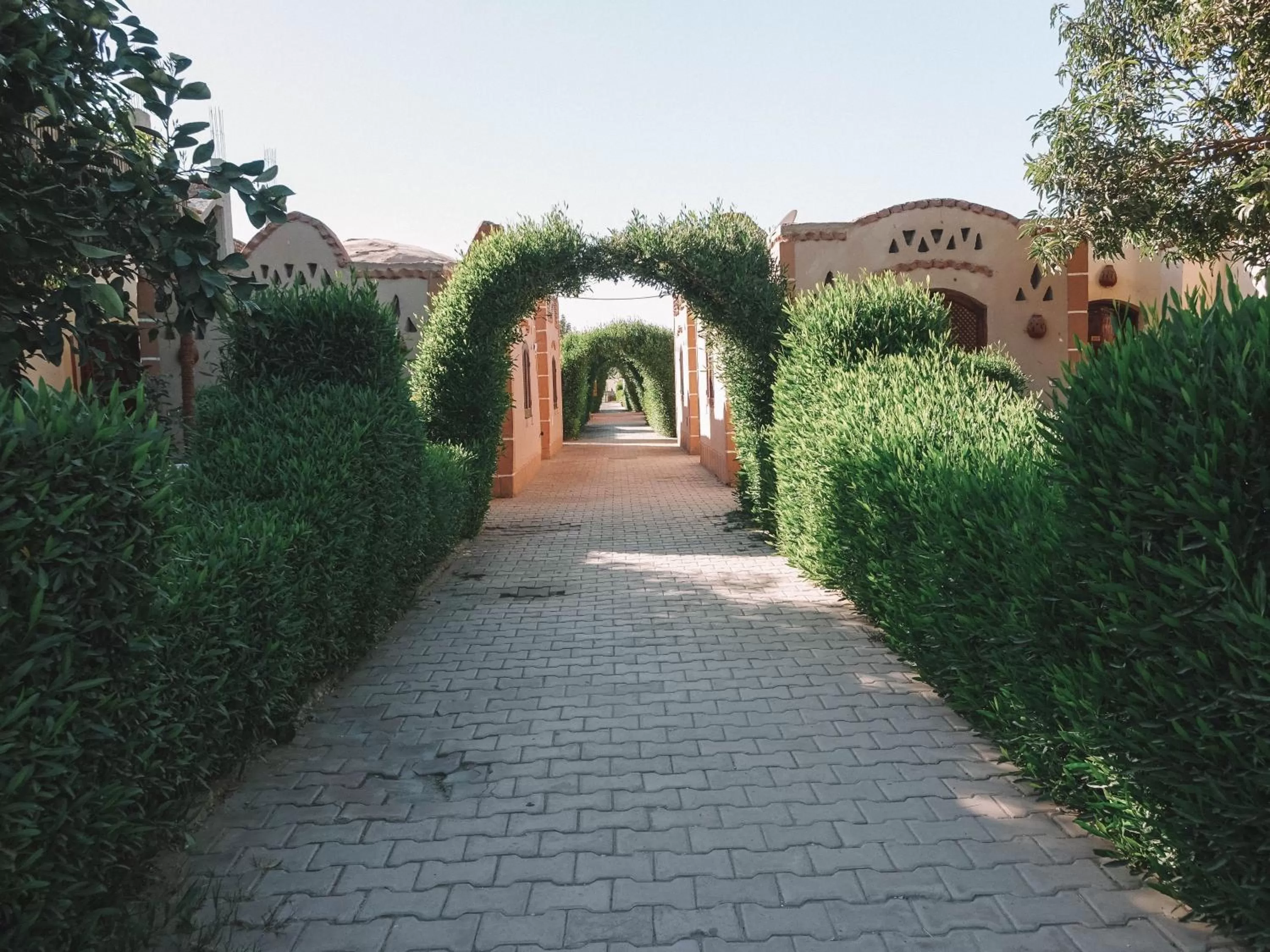 Facade/entrance in Al Baeirat Hotel