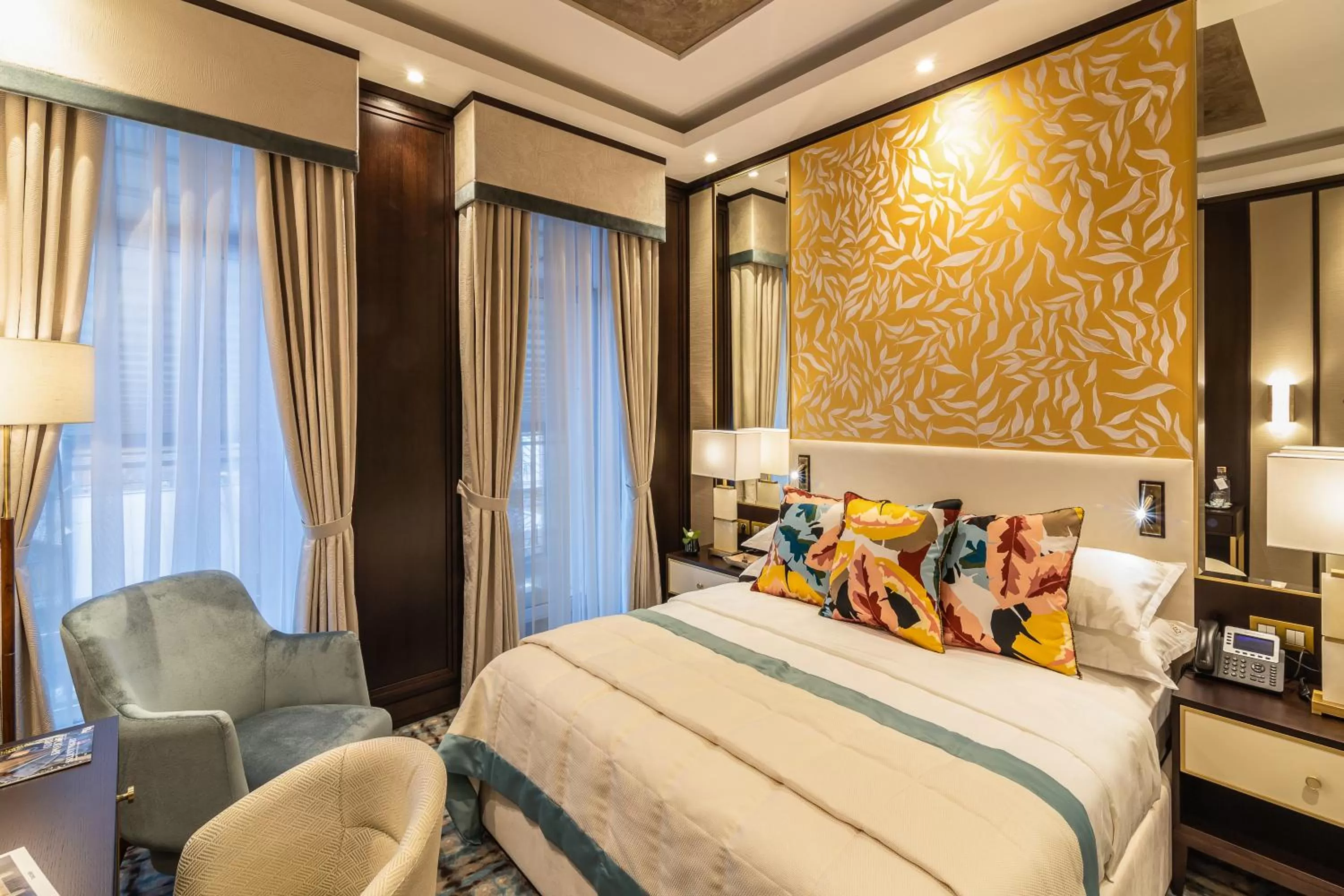 Bed in SOHO boutique hotel