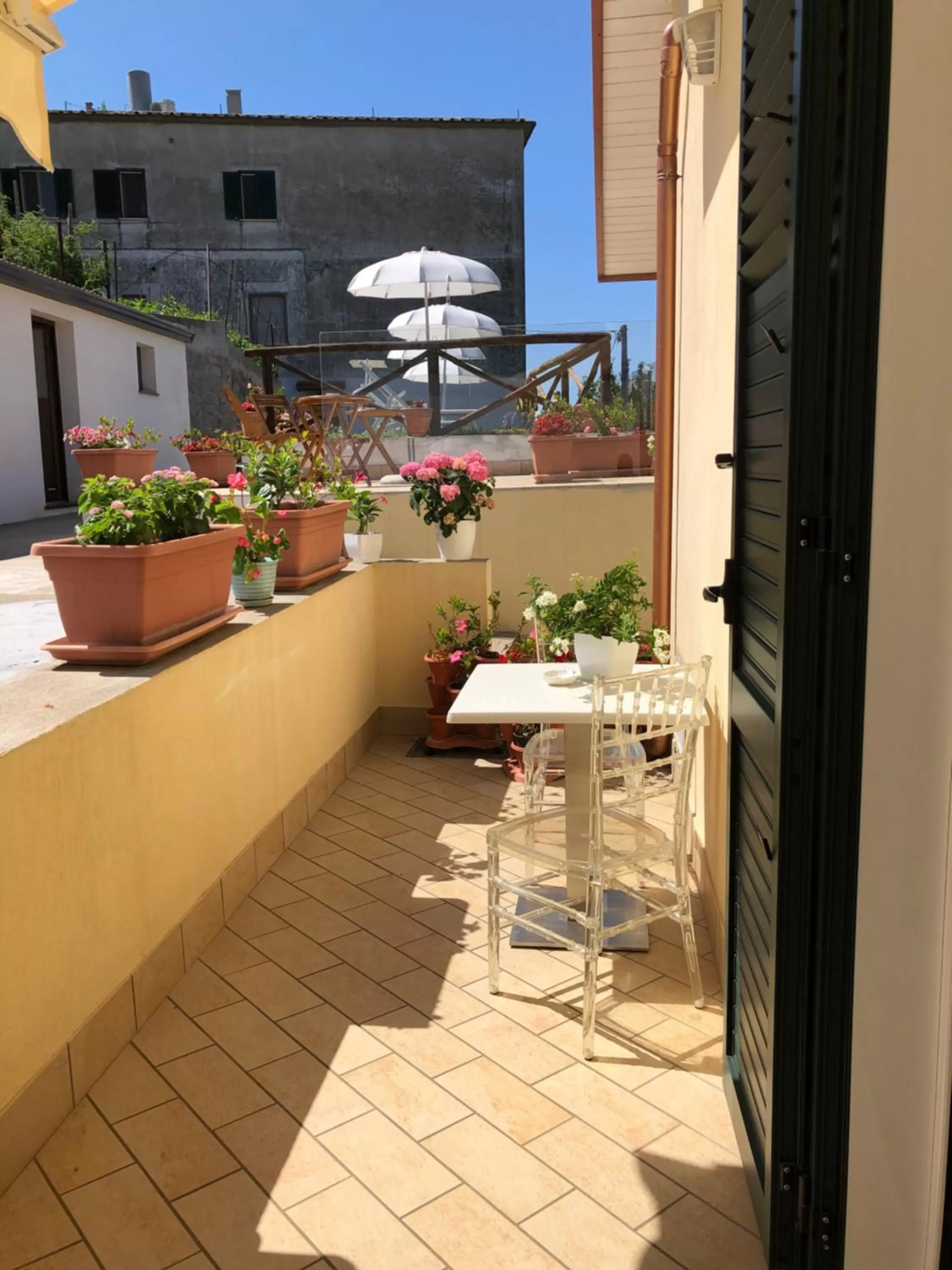 Inner courtyard view in Nonno Francesco B&B