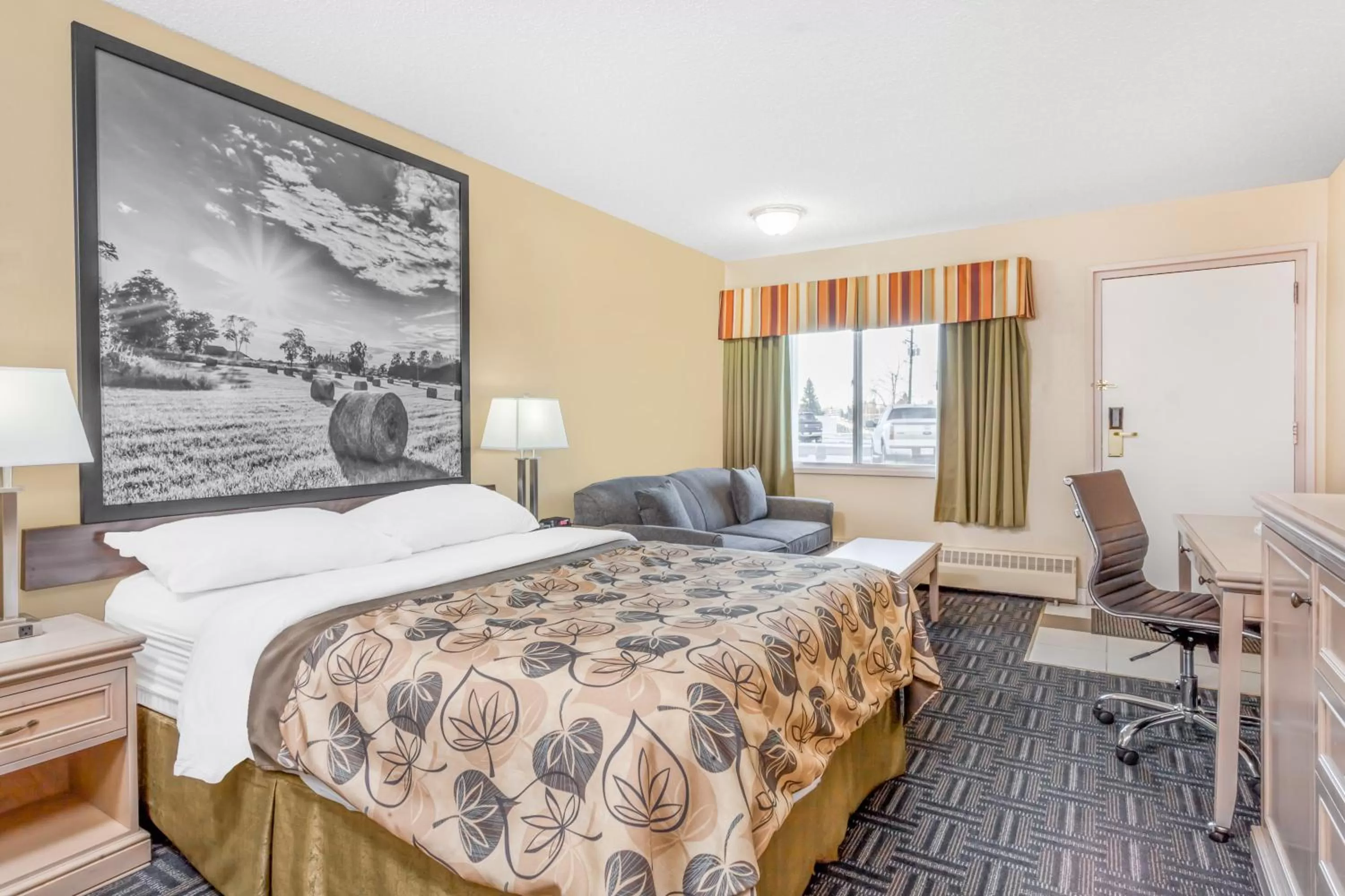 Bed in Super 8 by Wyndham Stettler