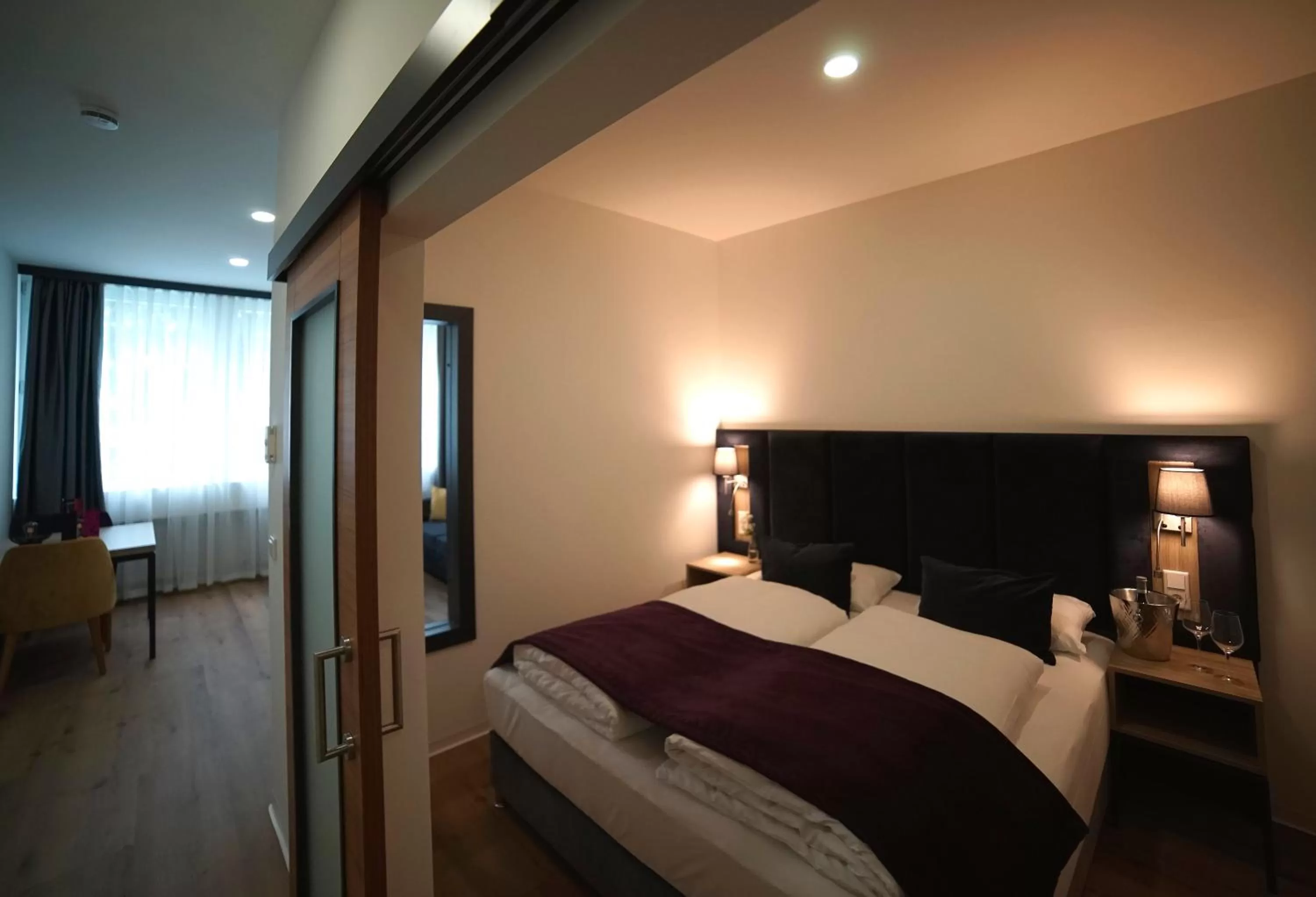 Bed in DIWOTEL by Trip Inn Frankfurt Airport Dreieich