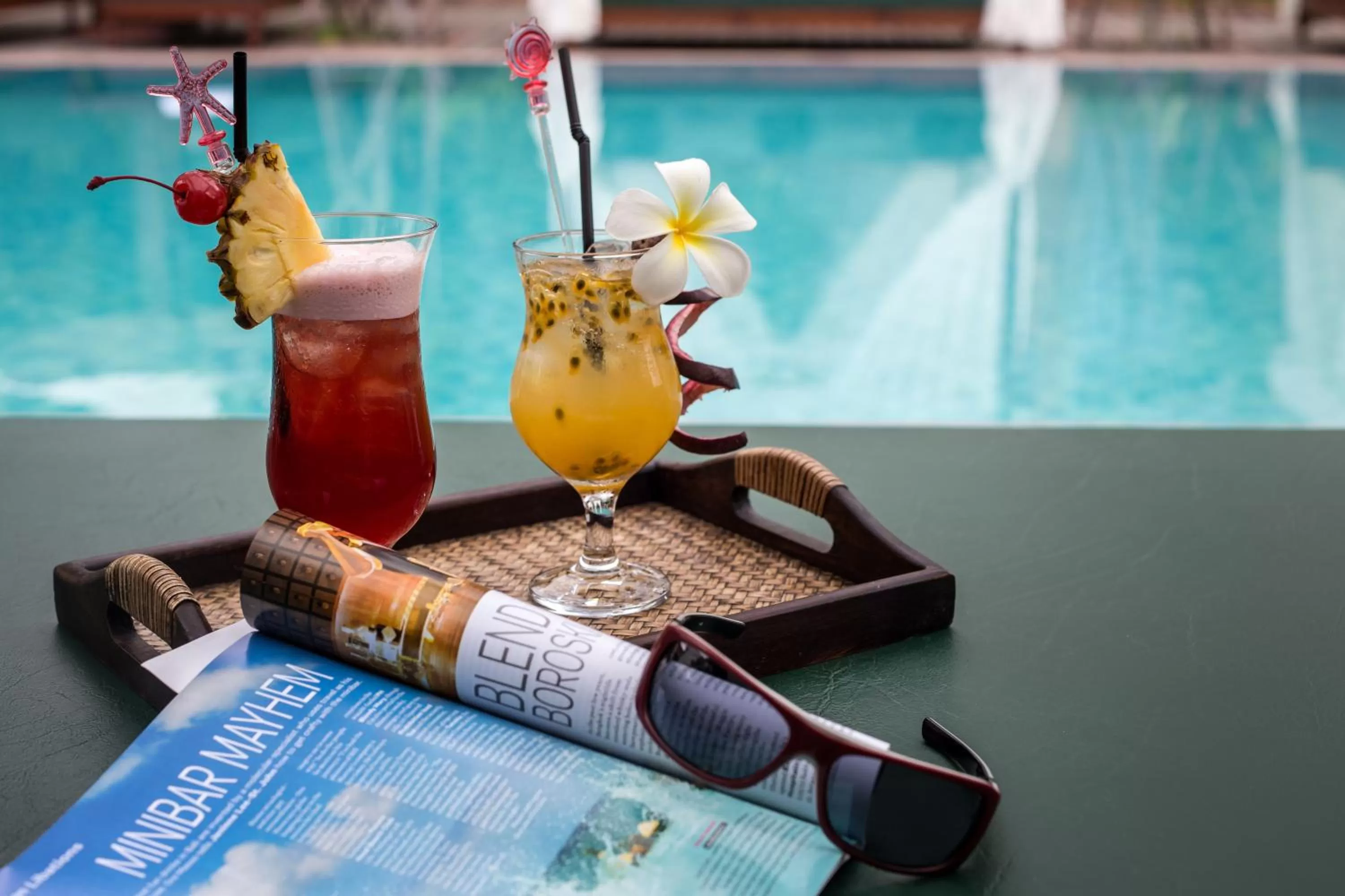 Swimming pool, Drinks in Angkor Style Resort