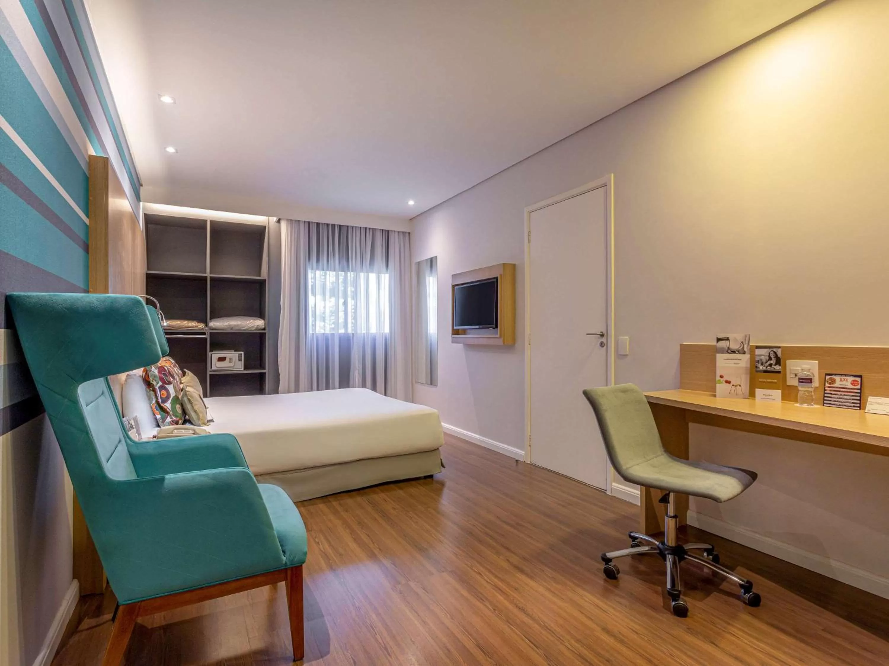 Bed in Mercure São Paulo Nações Unidas