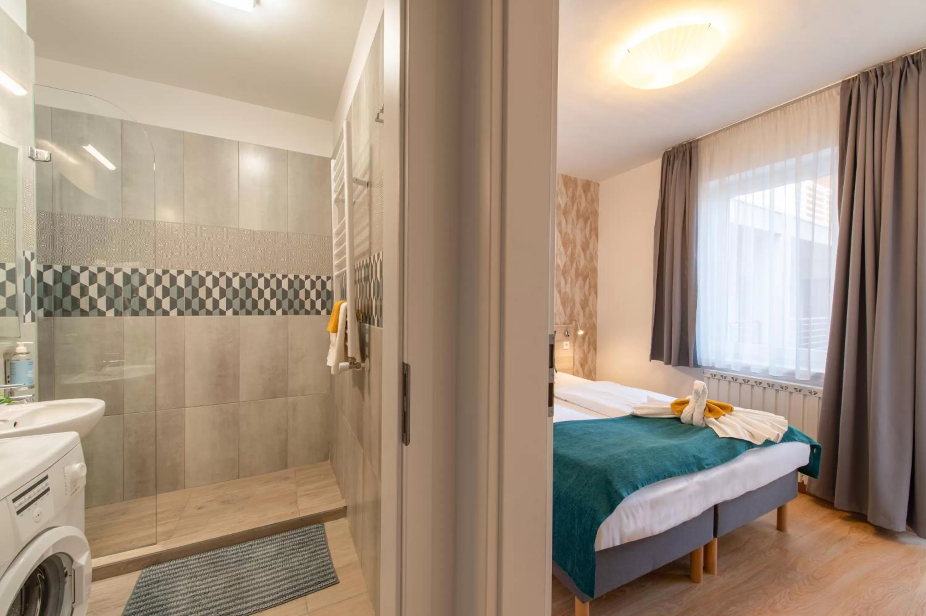 Bed in Prince Apartments