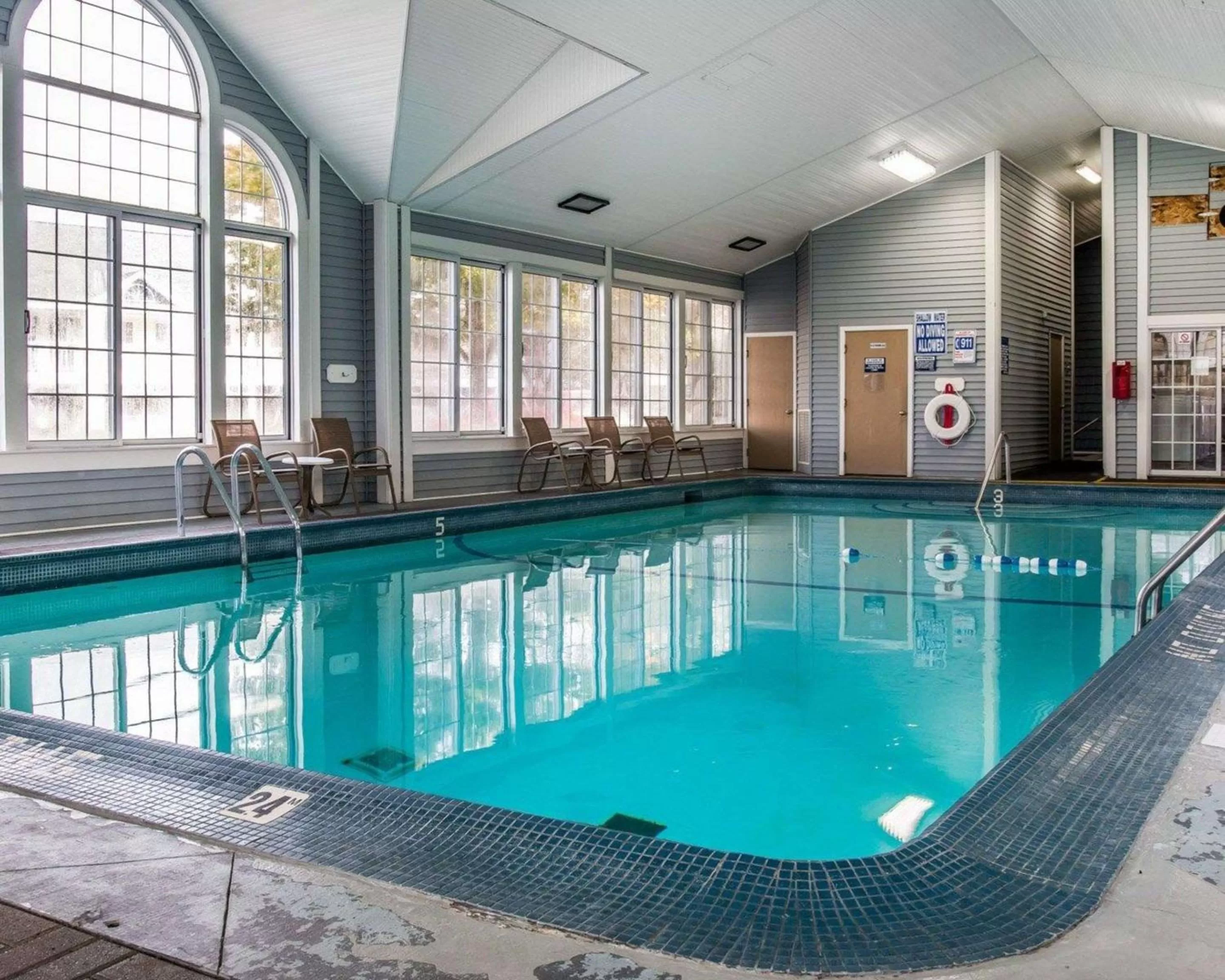 On site in Clarion Hotel Mackinaw City Beachfront