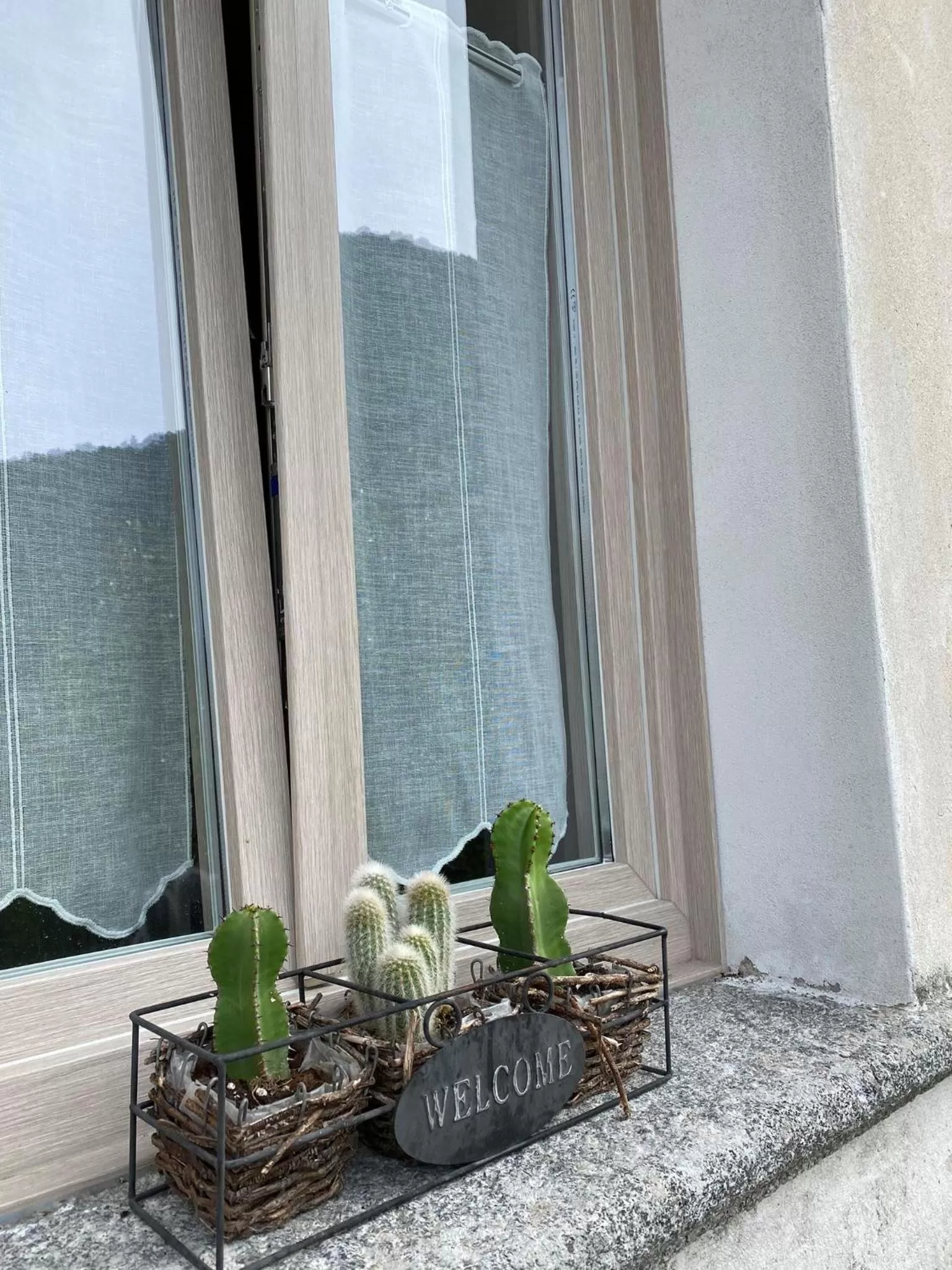 Decorative detail in B&B La Corte del Segrino