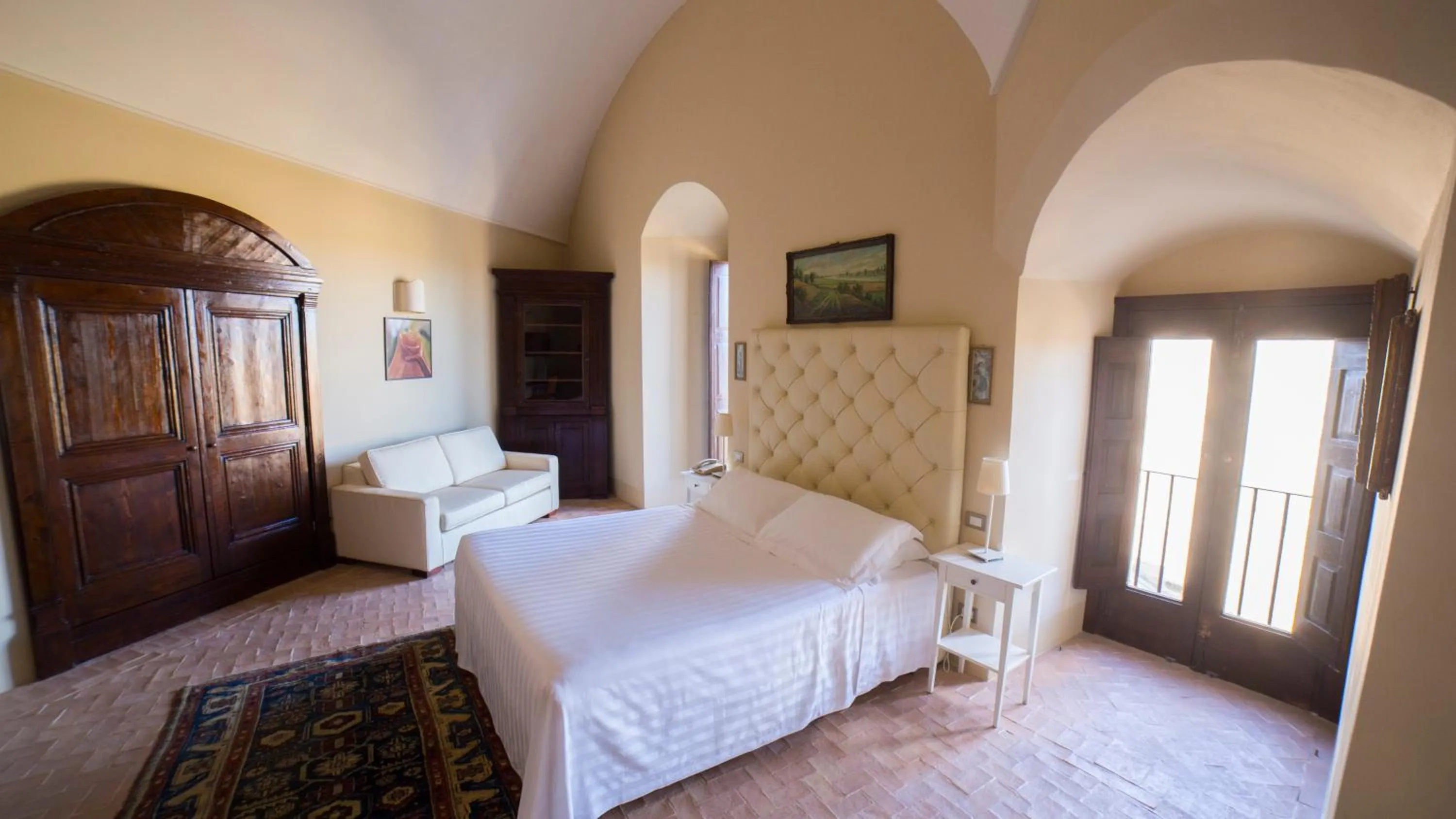 Bed in Palazzo Viceconte