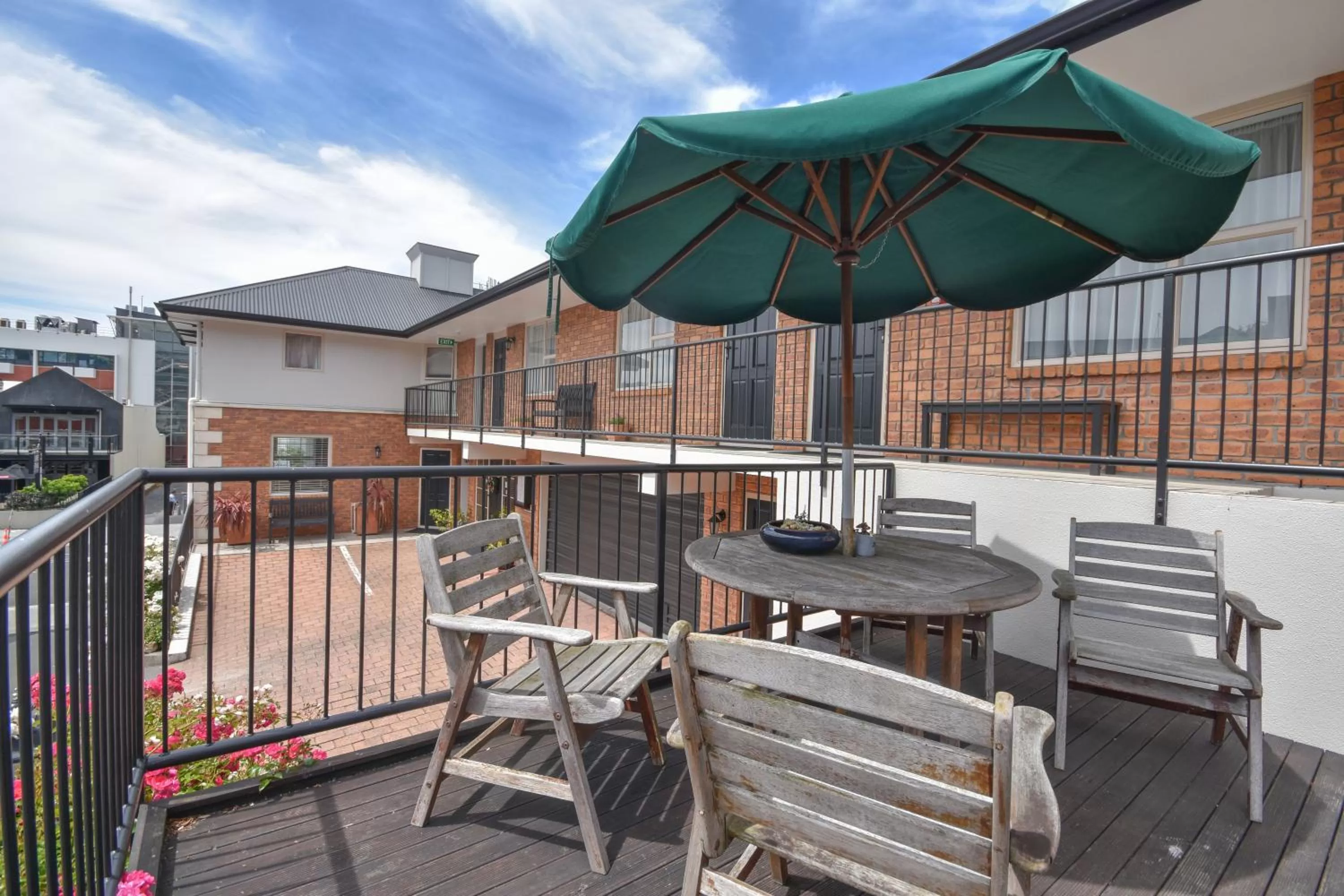 Patio in Alexis Motor Lodge