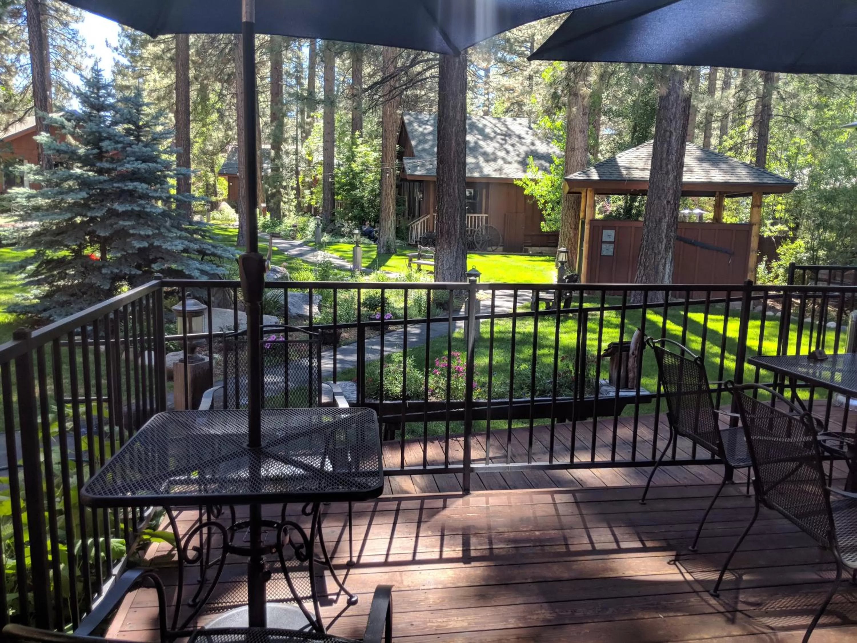 Patio in Black Bear Lodge