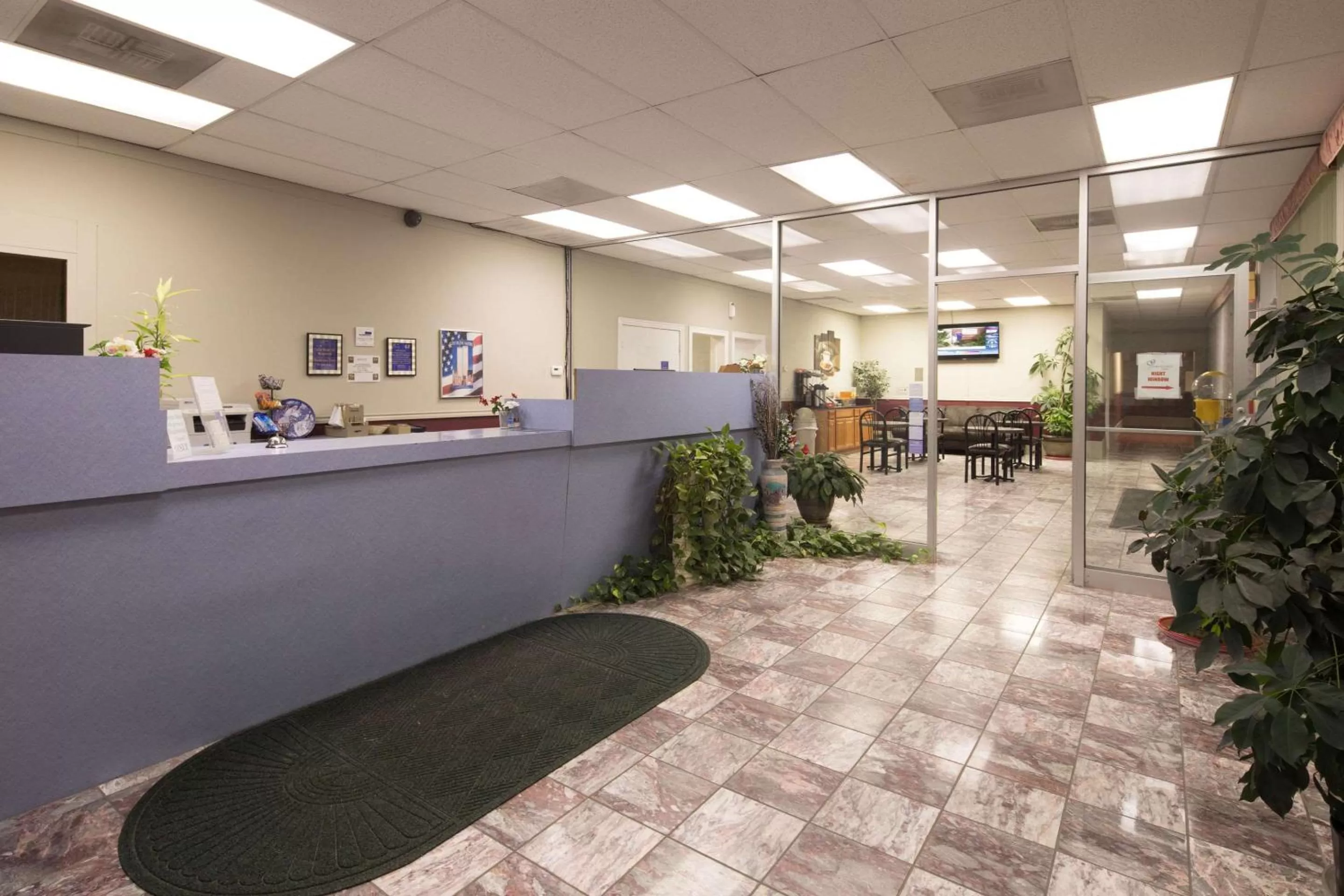 Lobby or reception in Rodeway Inn Georgetown