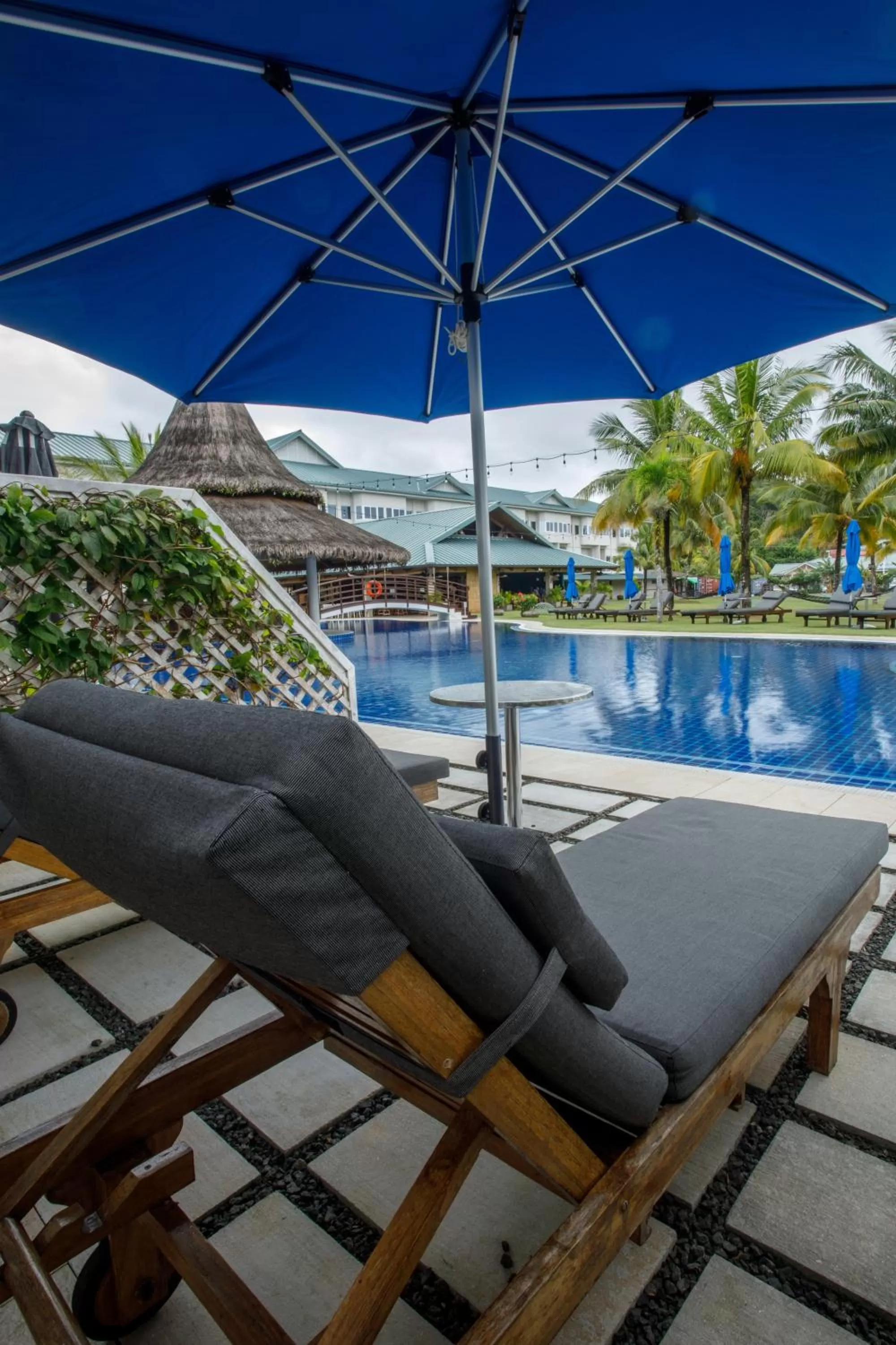 Patio in Cove Resort Palau