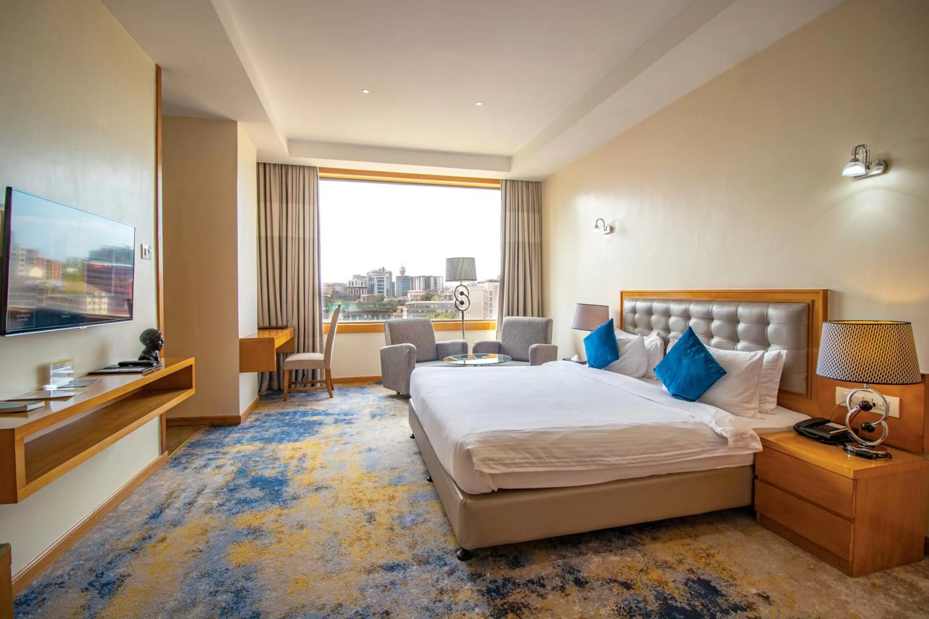 Deluxe Room City View 1 King Bed - single occupancy in Golden Tulip Westlands Nairobi