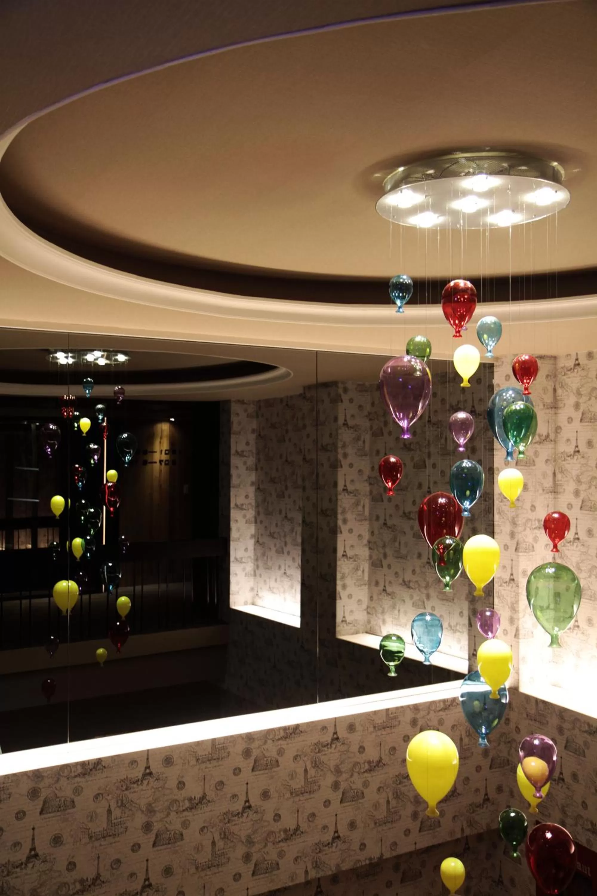 Decorative detail in East Dragon Hotel