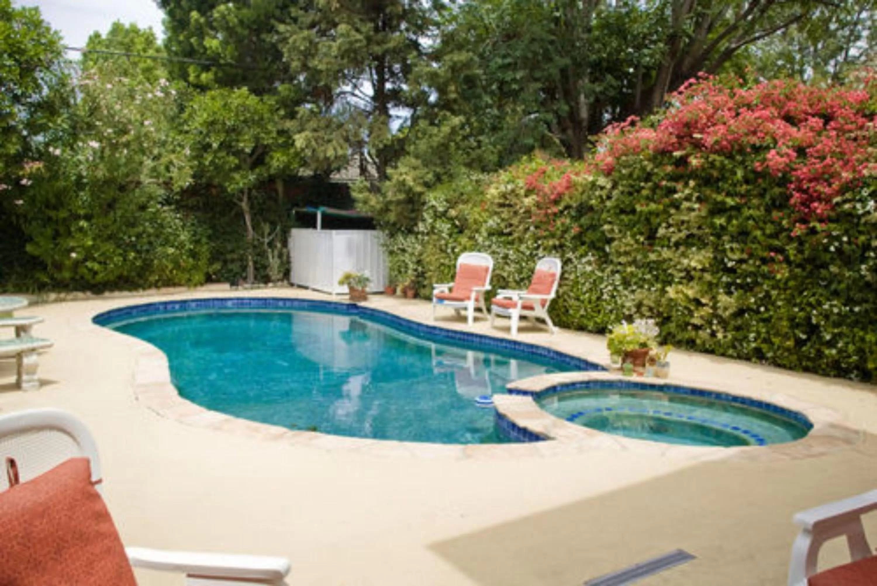 Garden in Sweet Dreams B&B LA