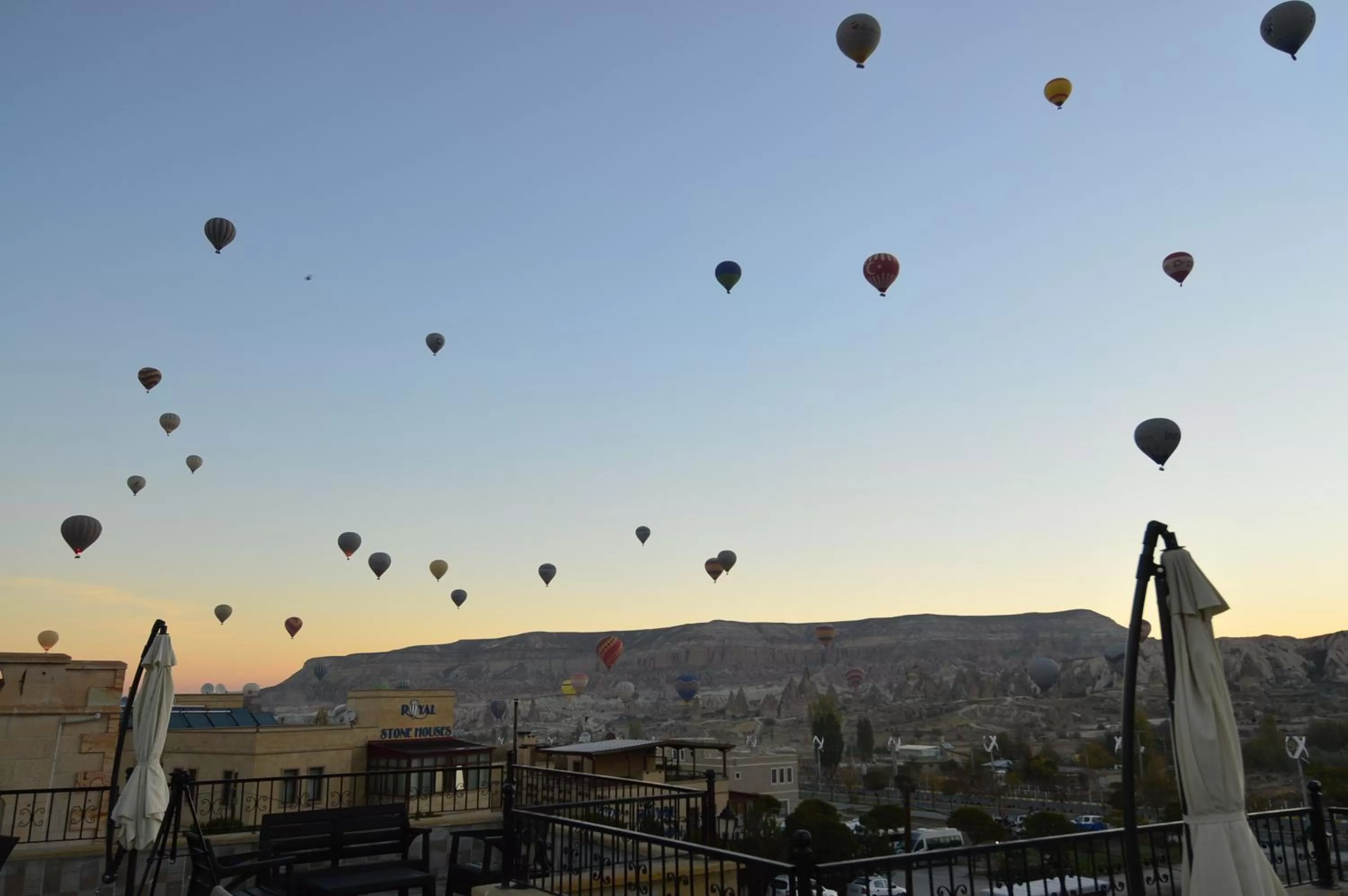 Balcony/Terrace in Cappadocia Elite Stone House