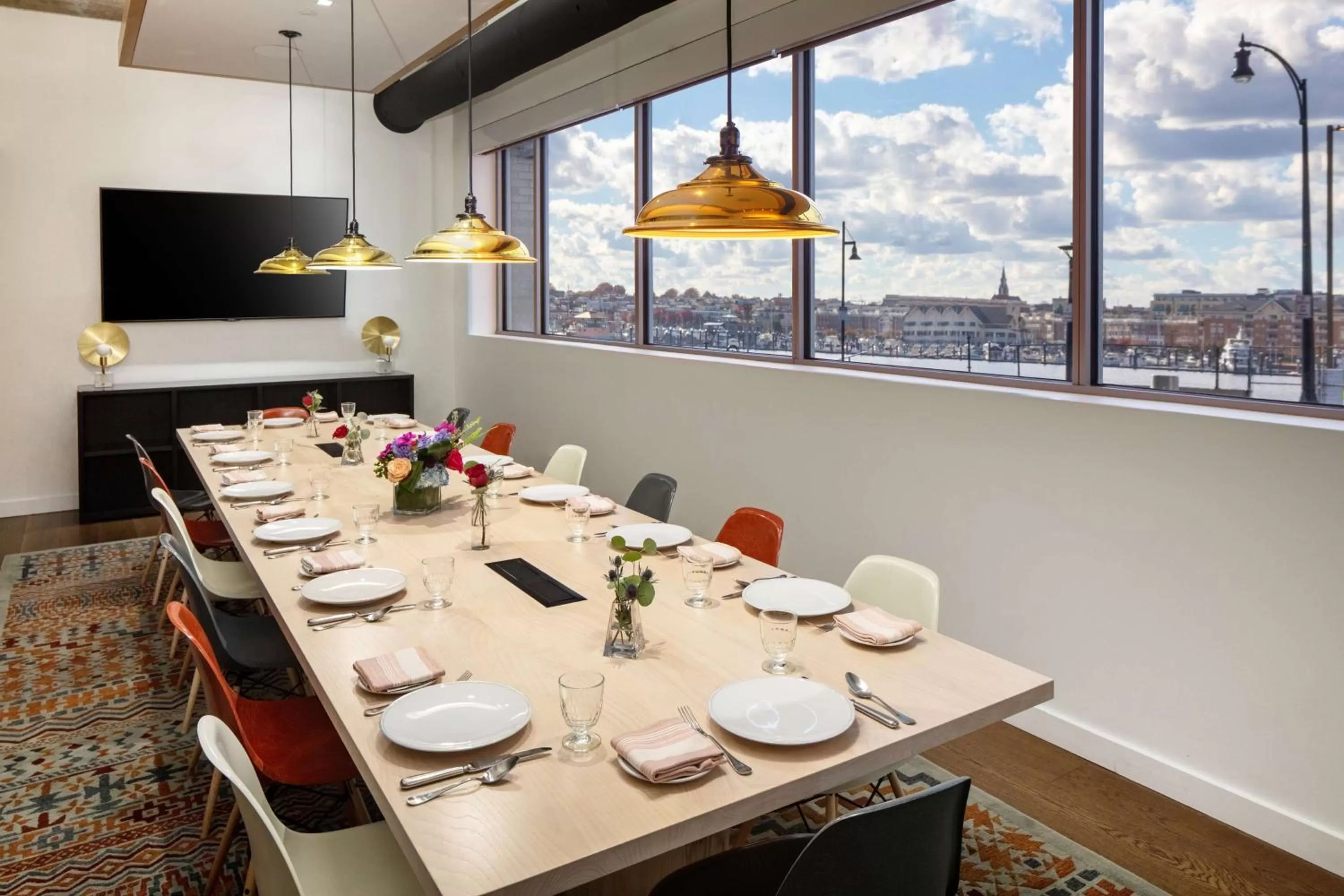 Meeting/conference room in Canopy By Hilton Baltimore Harbor Point - Newly Built