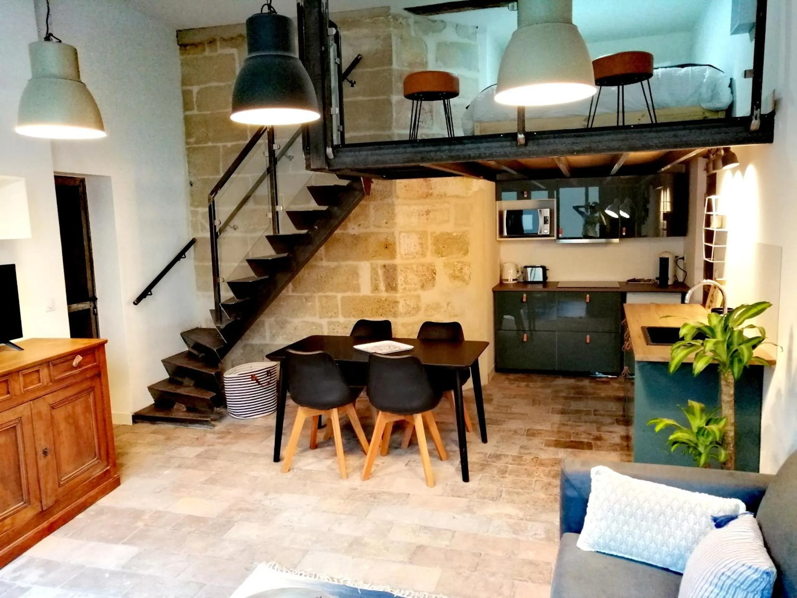 Living room in La Maison Grivolas Appartements et Maison d'hôtes