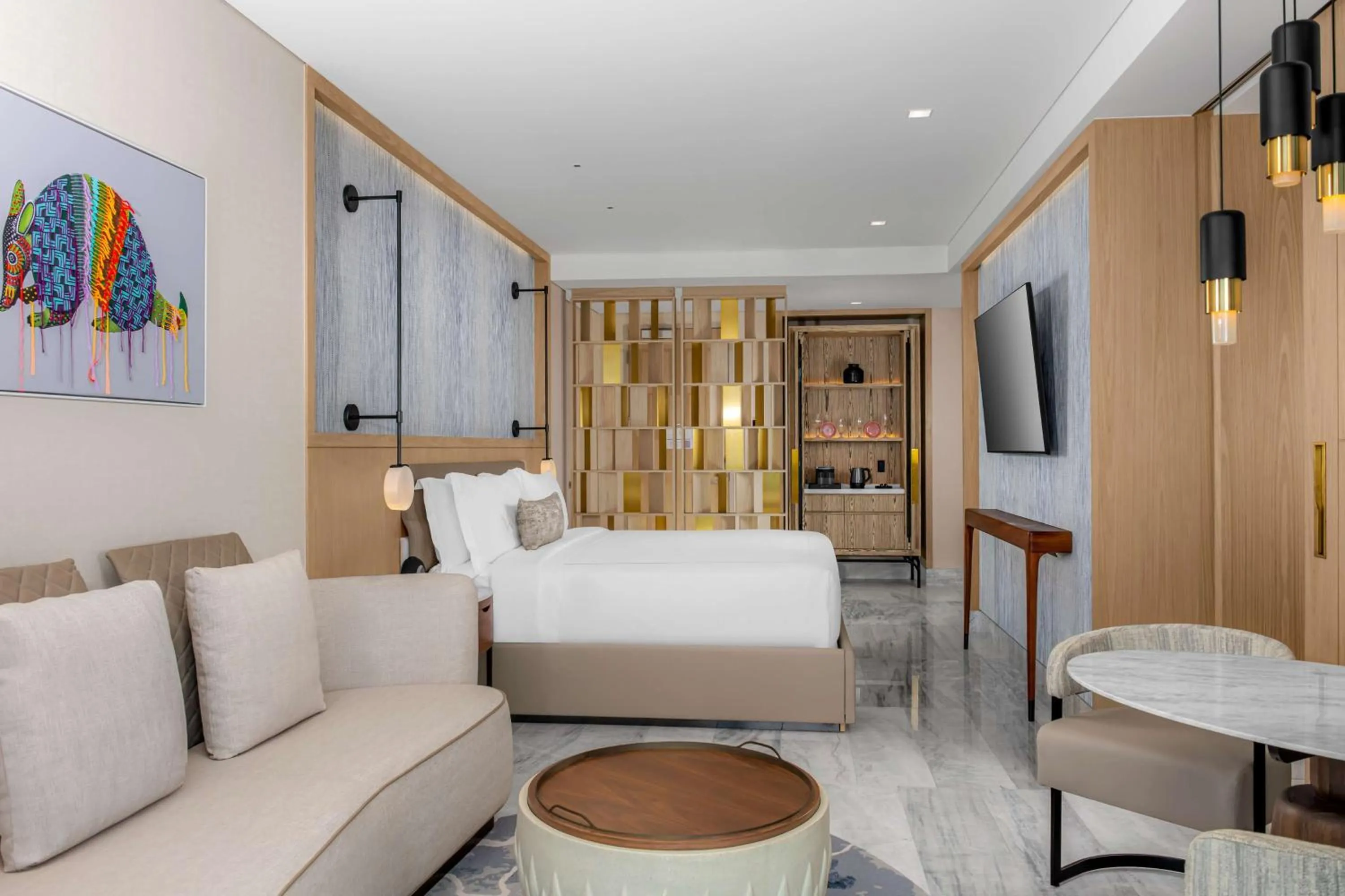 Bedroom, Bed in Waldorf Astoria Riviera Maya