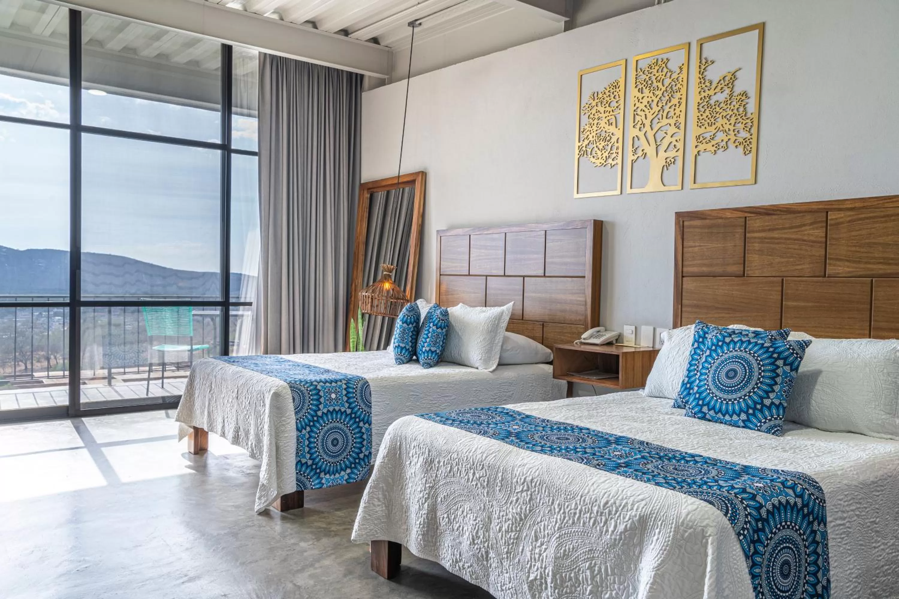 Bed in Hotel Boutique Marrakesh