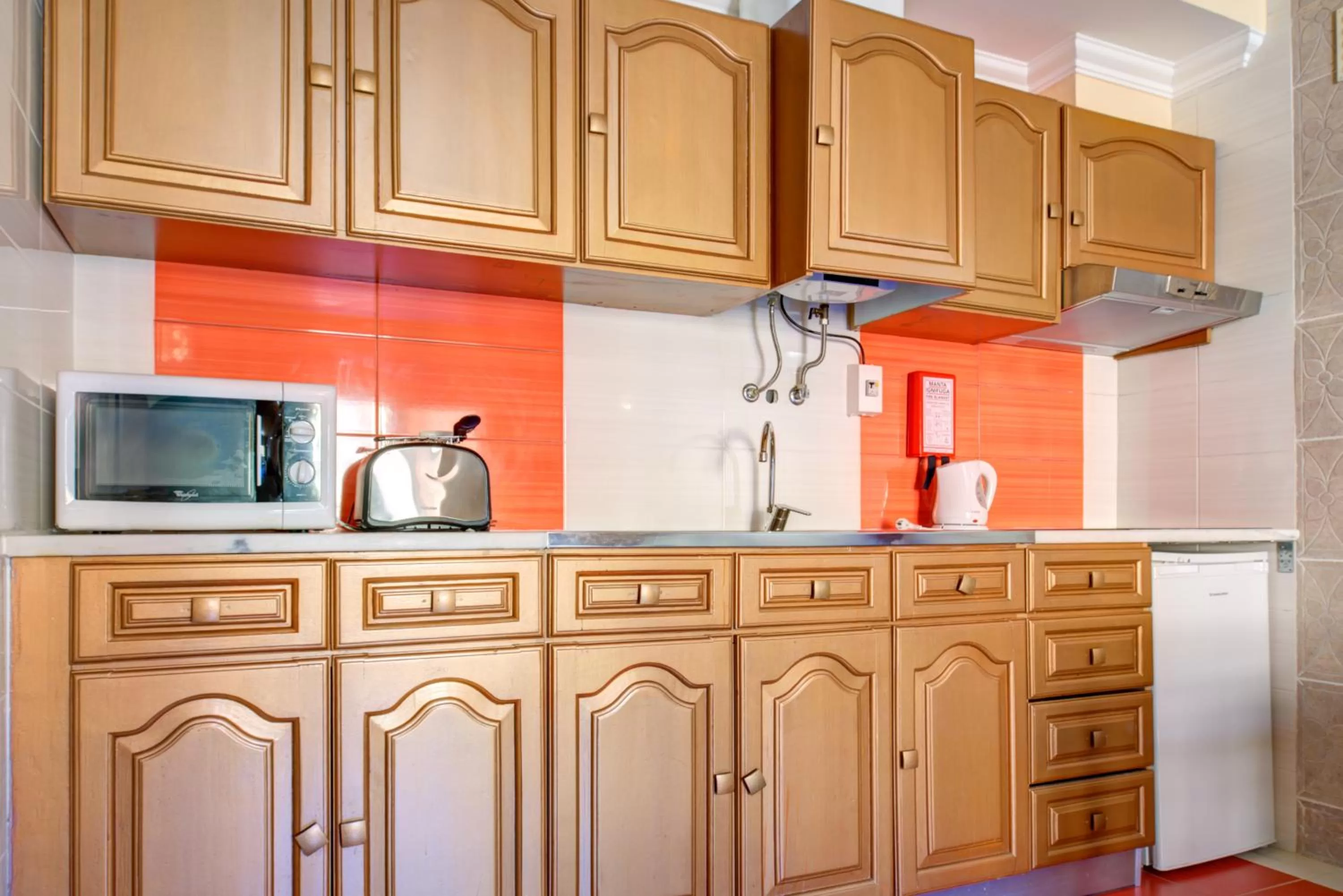 Kitchen or kitchenette in Choromar Apartments