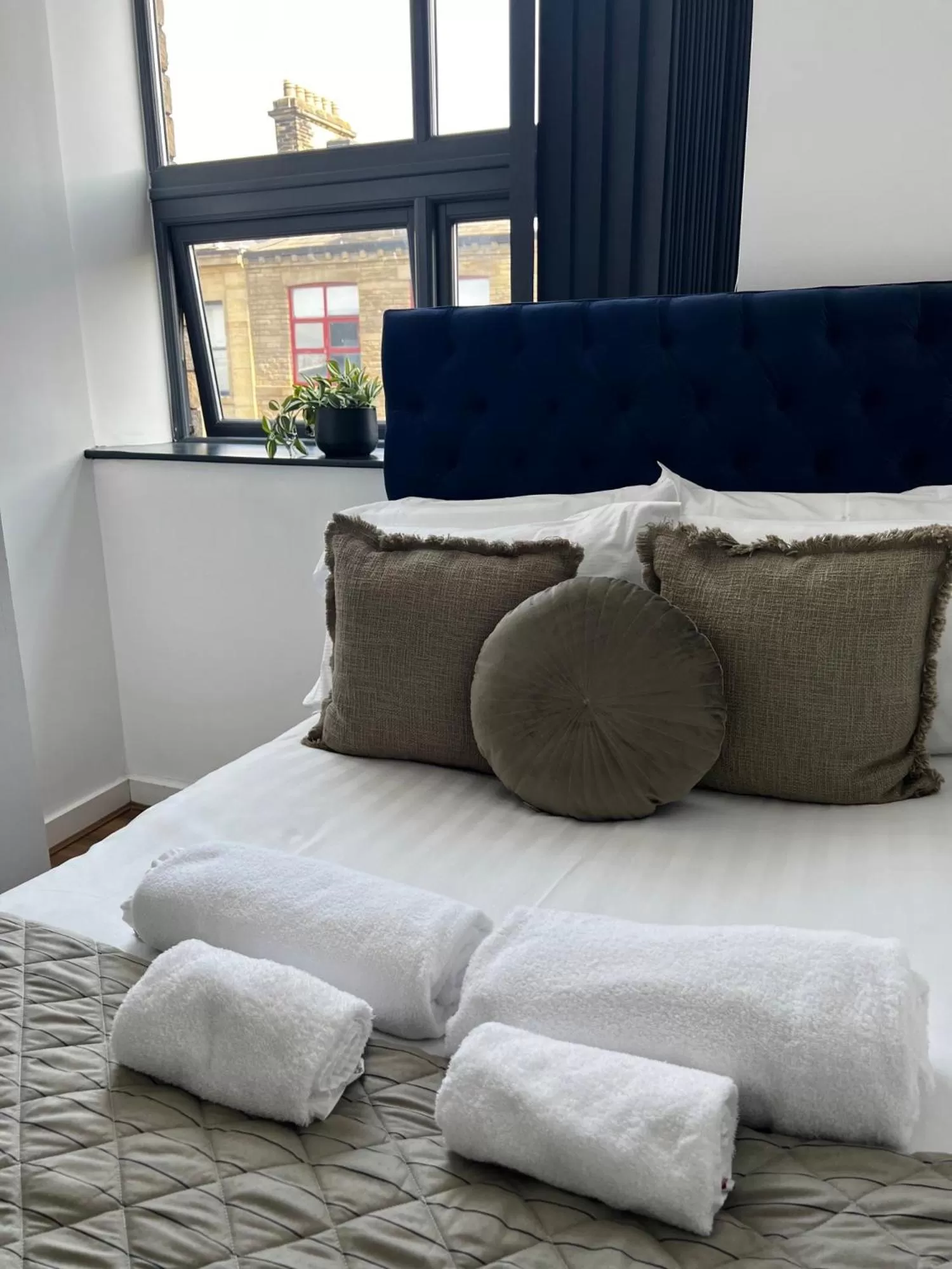 Bed in Spire Accommodations Ltd