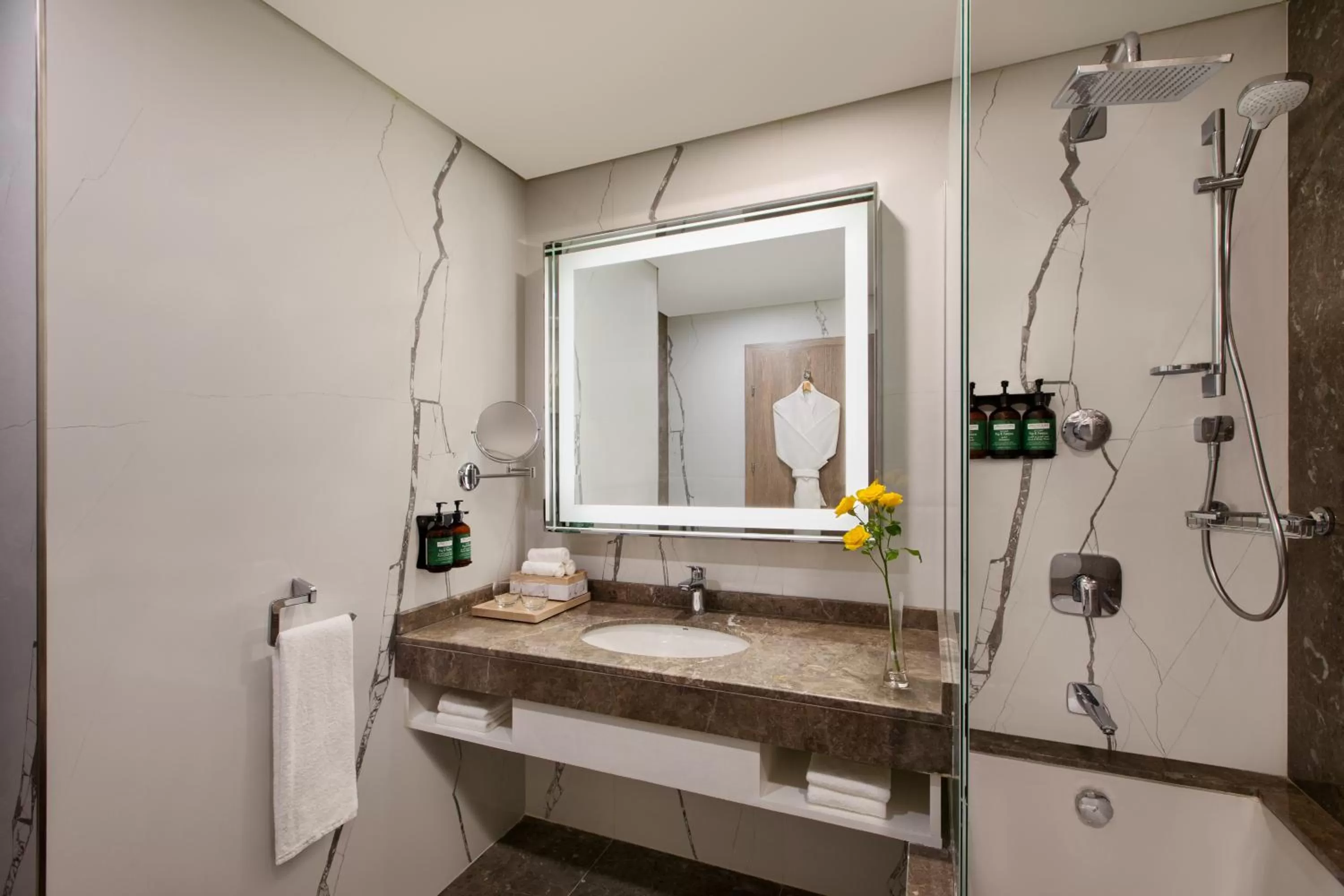 Bathroom in voco Dubai The Palm by IHG